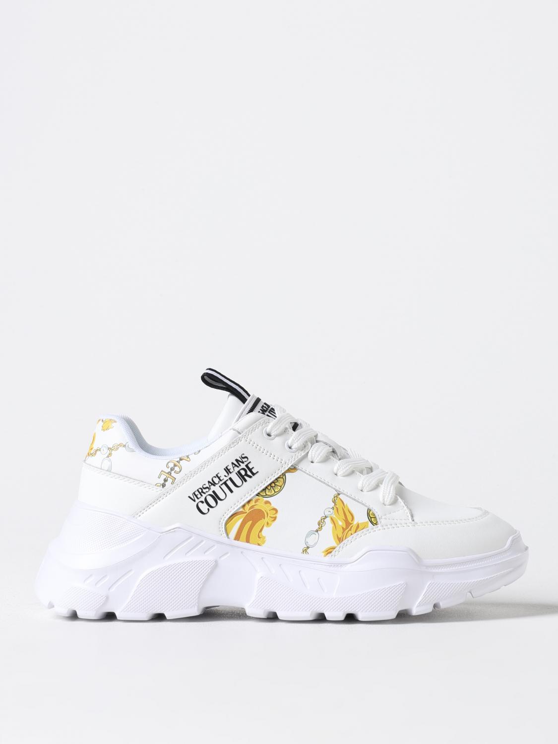 Shop Versace Jeans Couture Sneakers  Men Color White