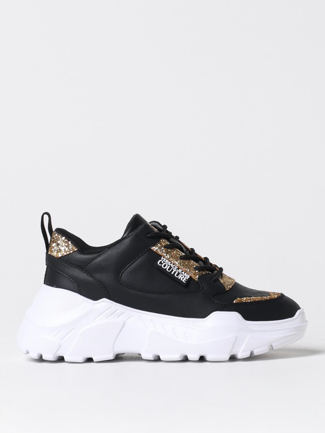 Shop Versace Jeans Couture Sneakers  Woman Color Black