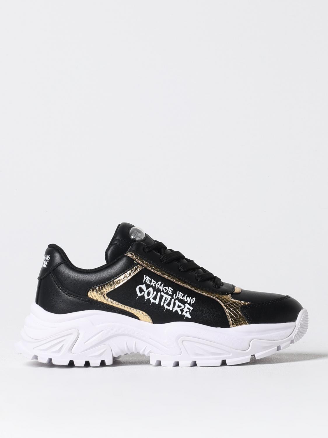 Shop Versace Jeans Couture Sneakers  Woman Color Black