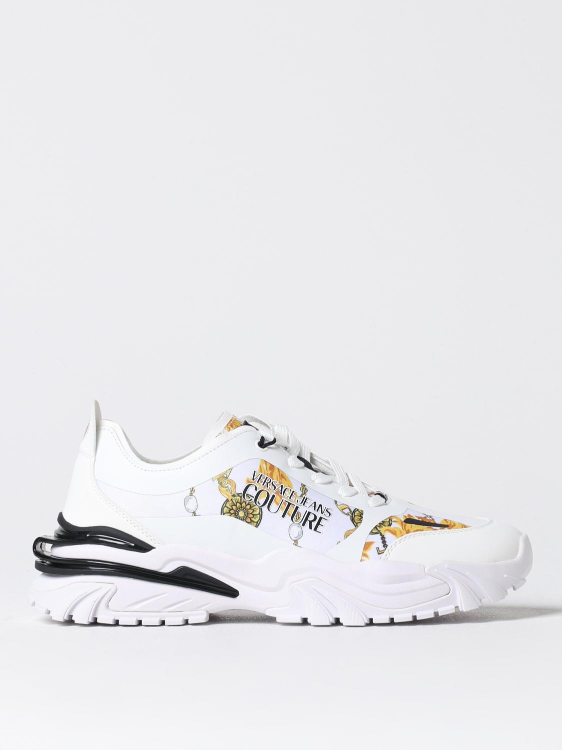 Shop Versace Jeans Couture Sneakers  Men Color White