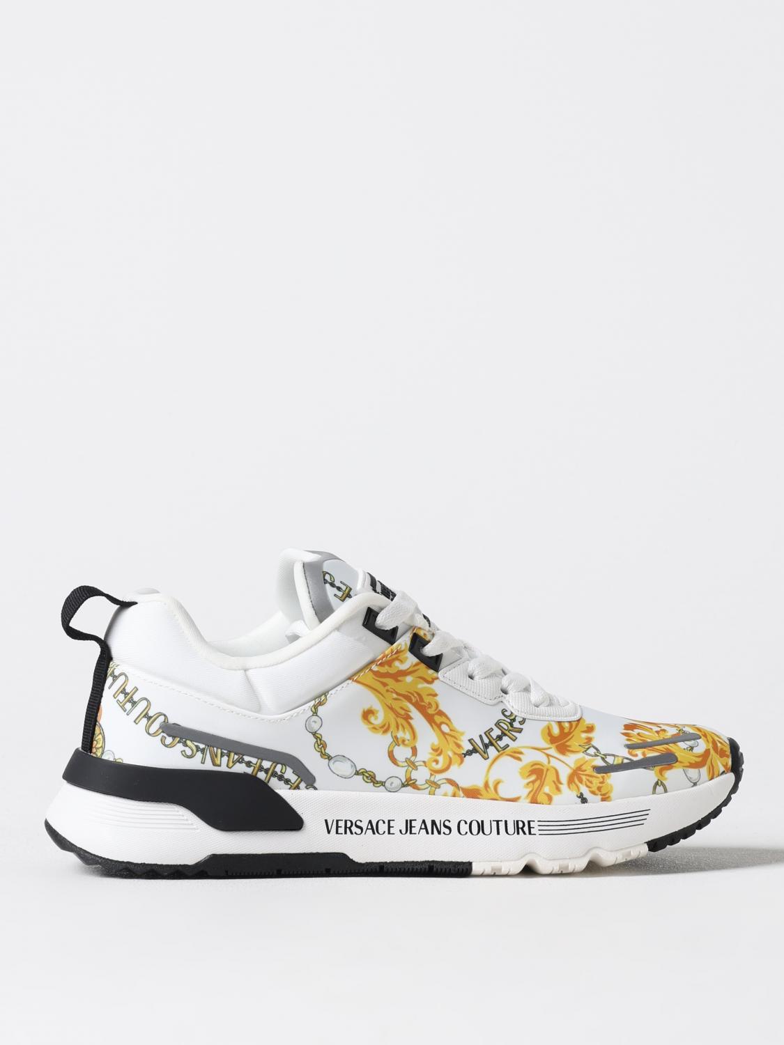 Shop Versace Jeans Couture Sneakers  Men Color White