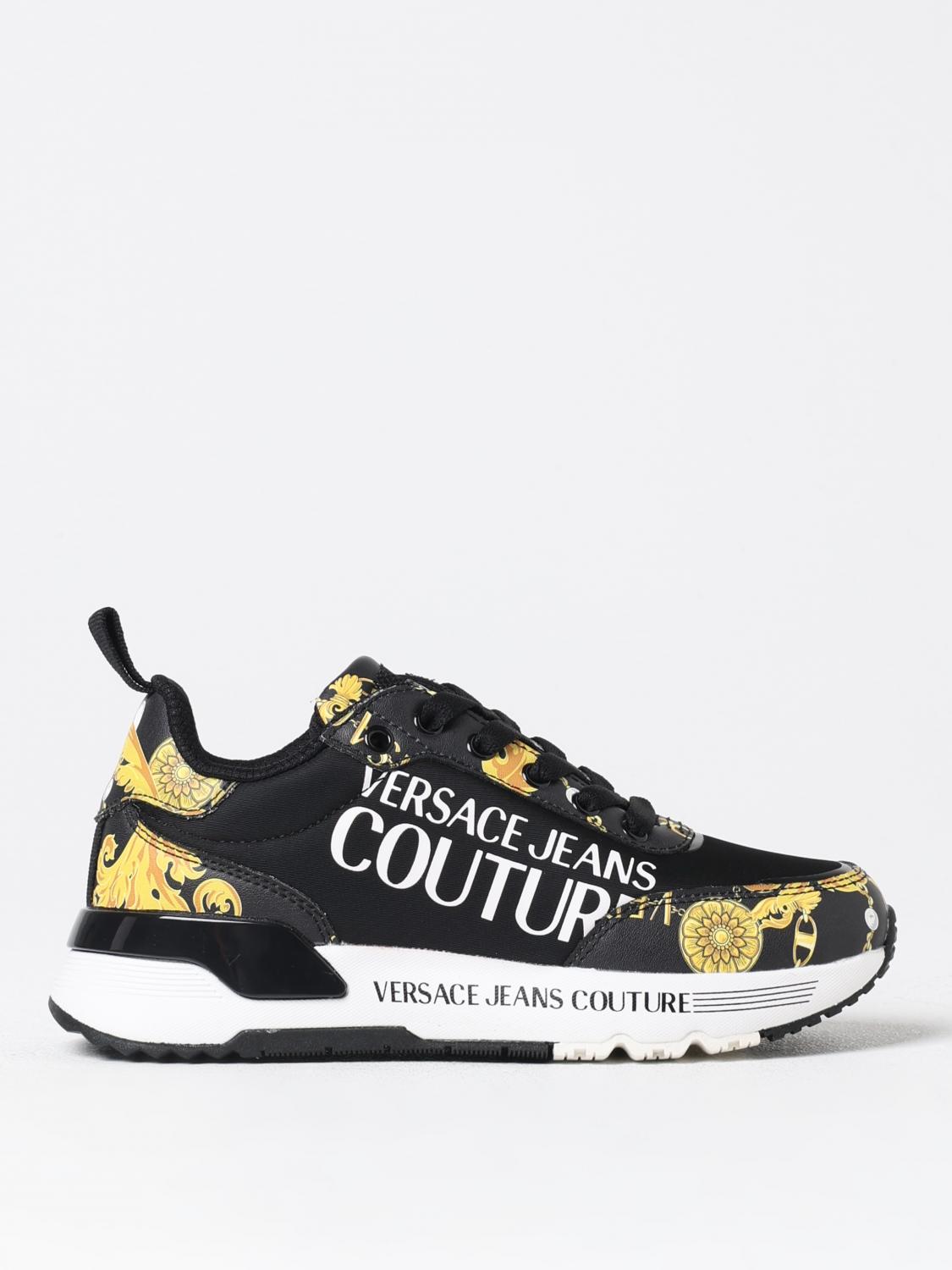 VERSACE JEANS COUTURE SNEAKERS VERSACE JEANS COUTURE WOMAN COLOR BLACK F96646002