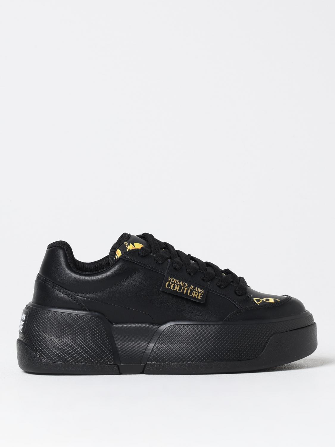 Shop Versace Jeans Couture Sneakers  Woman Color Black