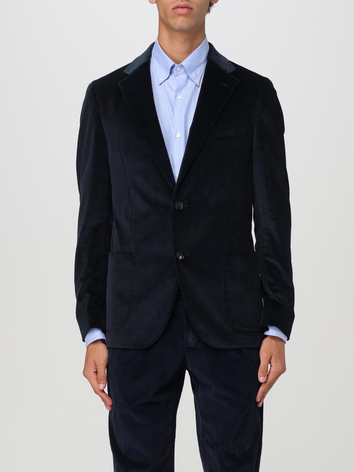 Shop Lardini Blazer  Men Color Black