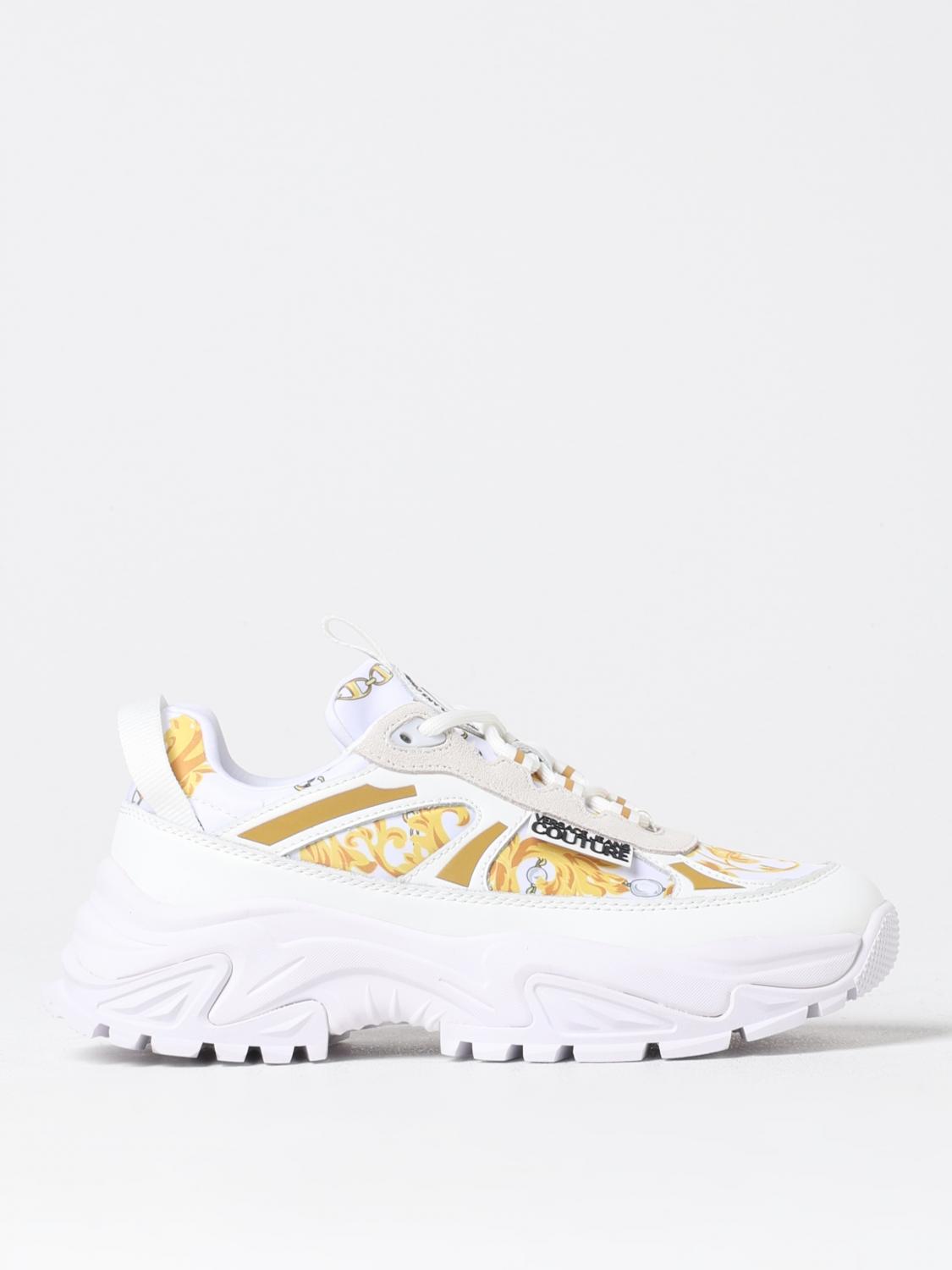 Shop Versace Jeans Couture Sneakers Woman Color White