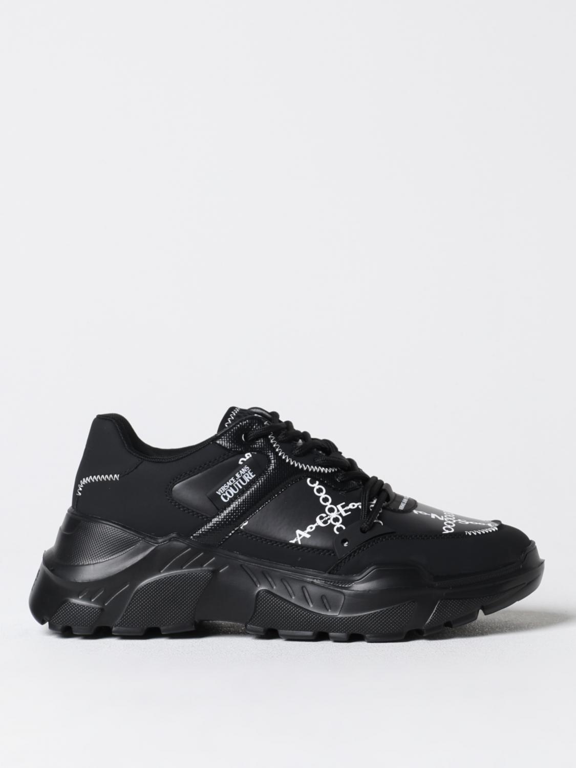 Shop Versace Jeans Couture Sneakers Men Color Black