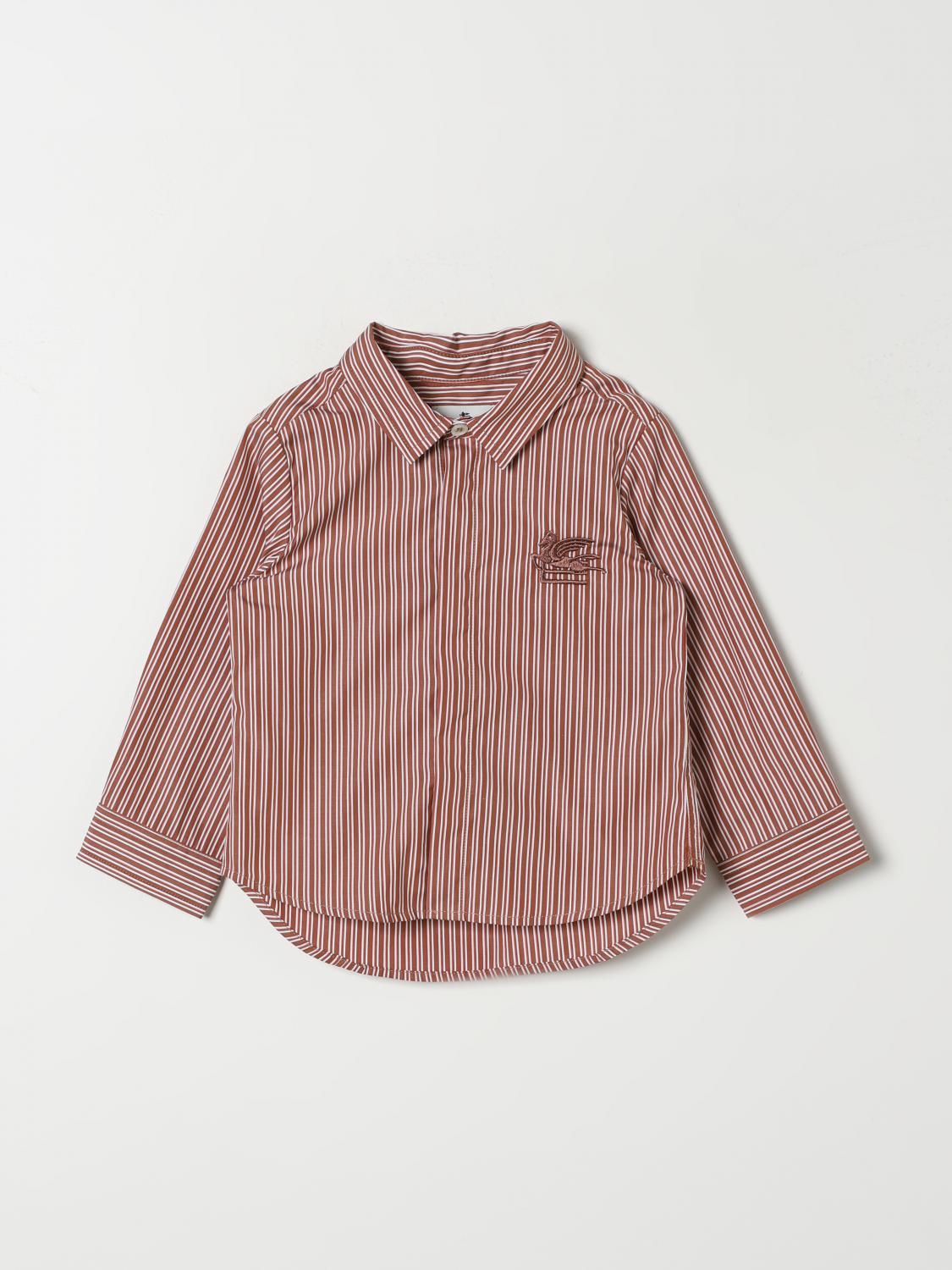 Shop Etro Shirt  Kids Color Red