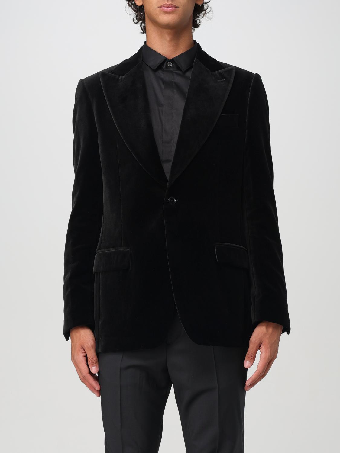 Shop Lardini Blazer  Men Color Black