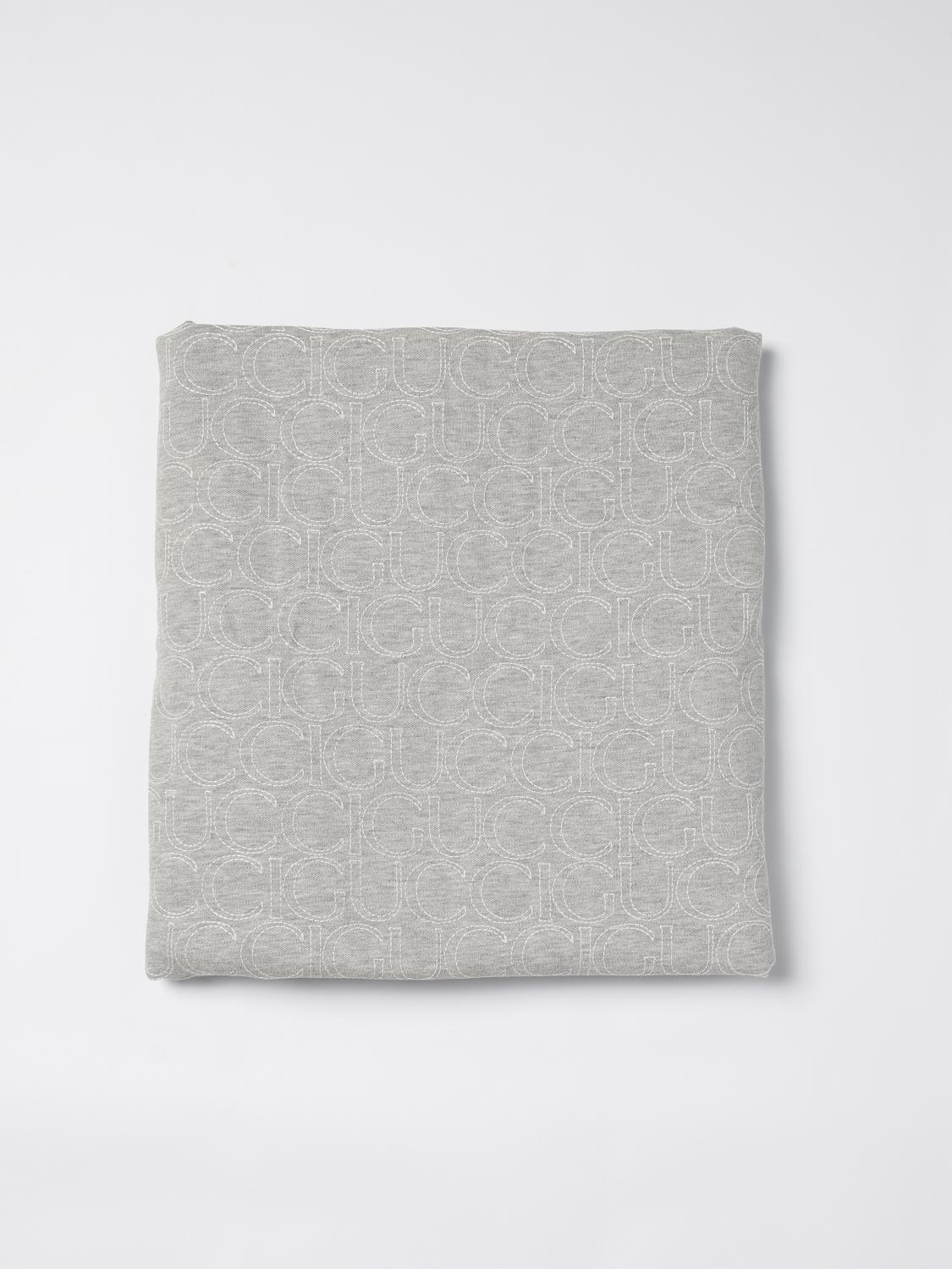 Gucci Blanket  Kids Color Grey In Gray