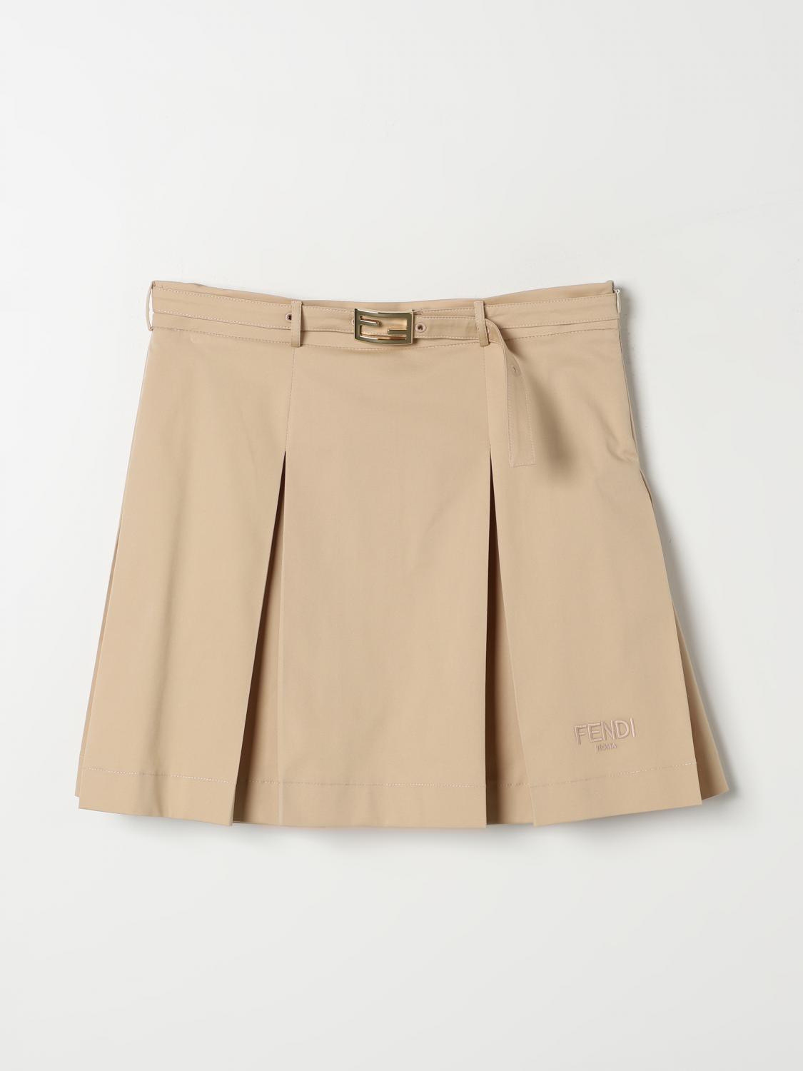 Fendi Skirt  Kids Color Sand