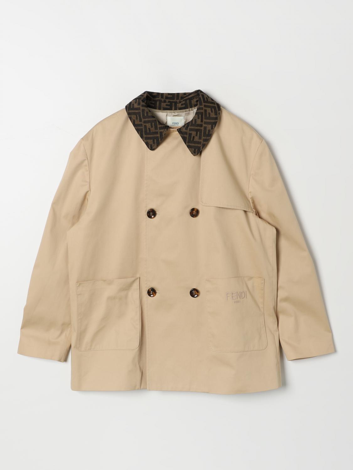 Fendi Jacket  Kids Color Sand