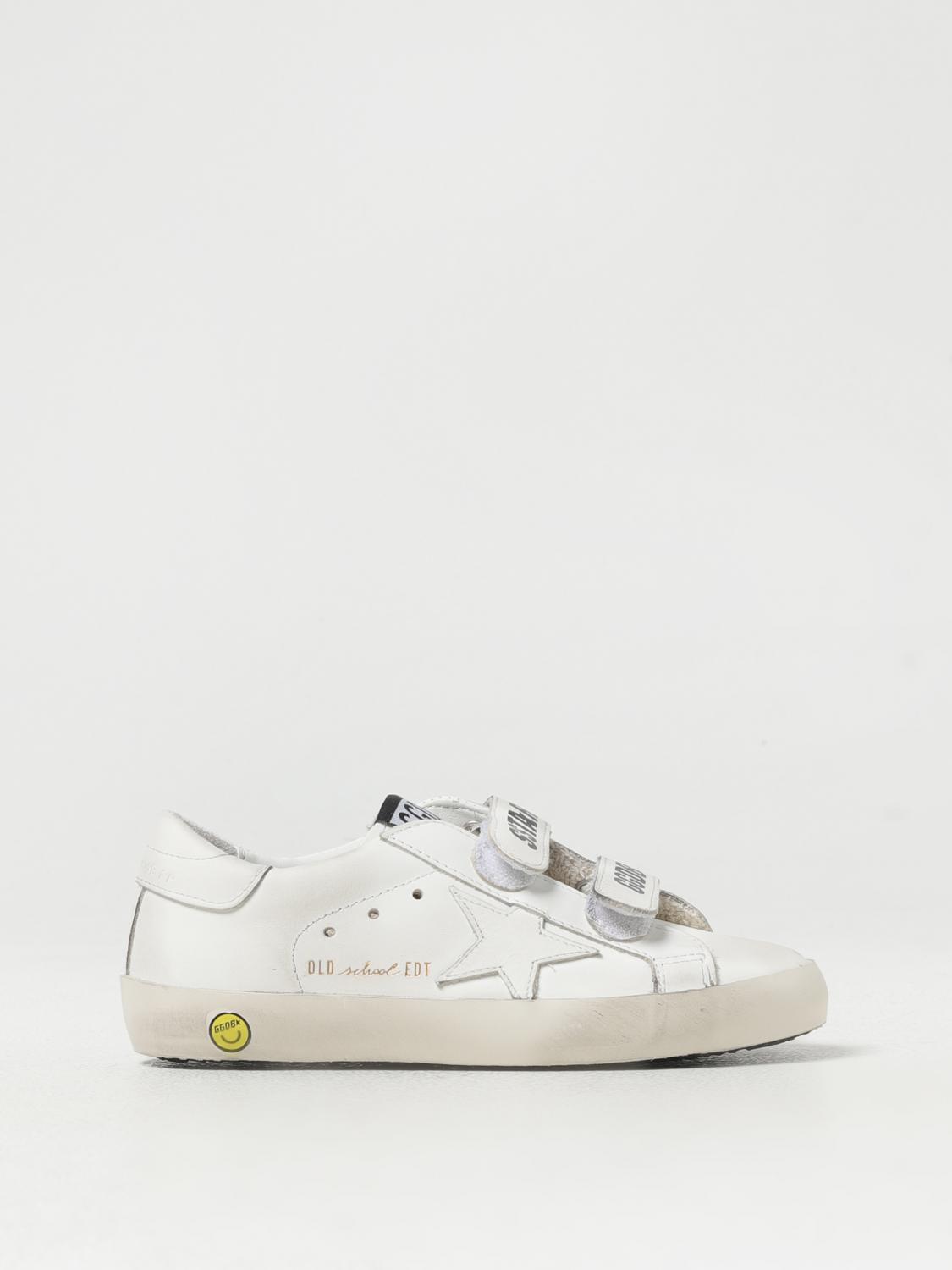 Shop Golden Goose Sneakers  Kids Color White In Weiss