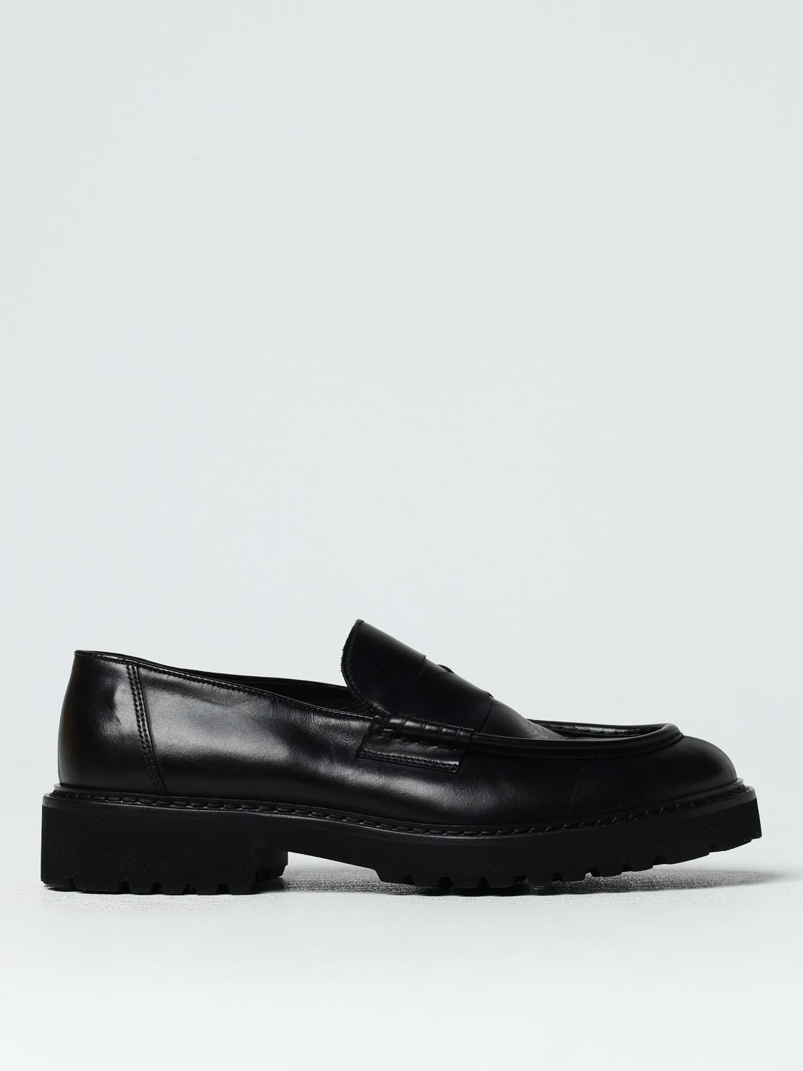 Shop Doucal's Loafers  Men Color Black In Schwarz