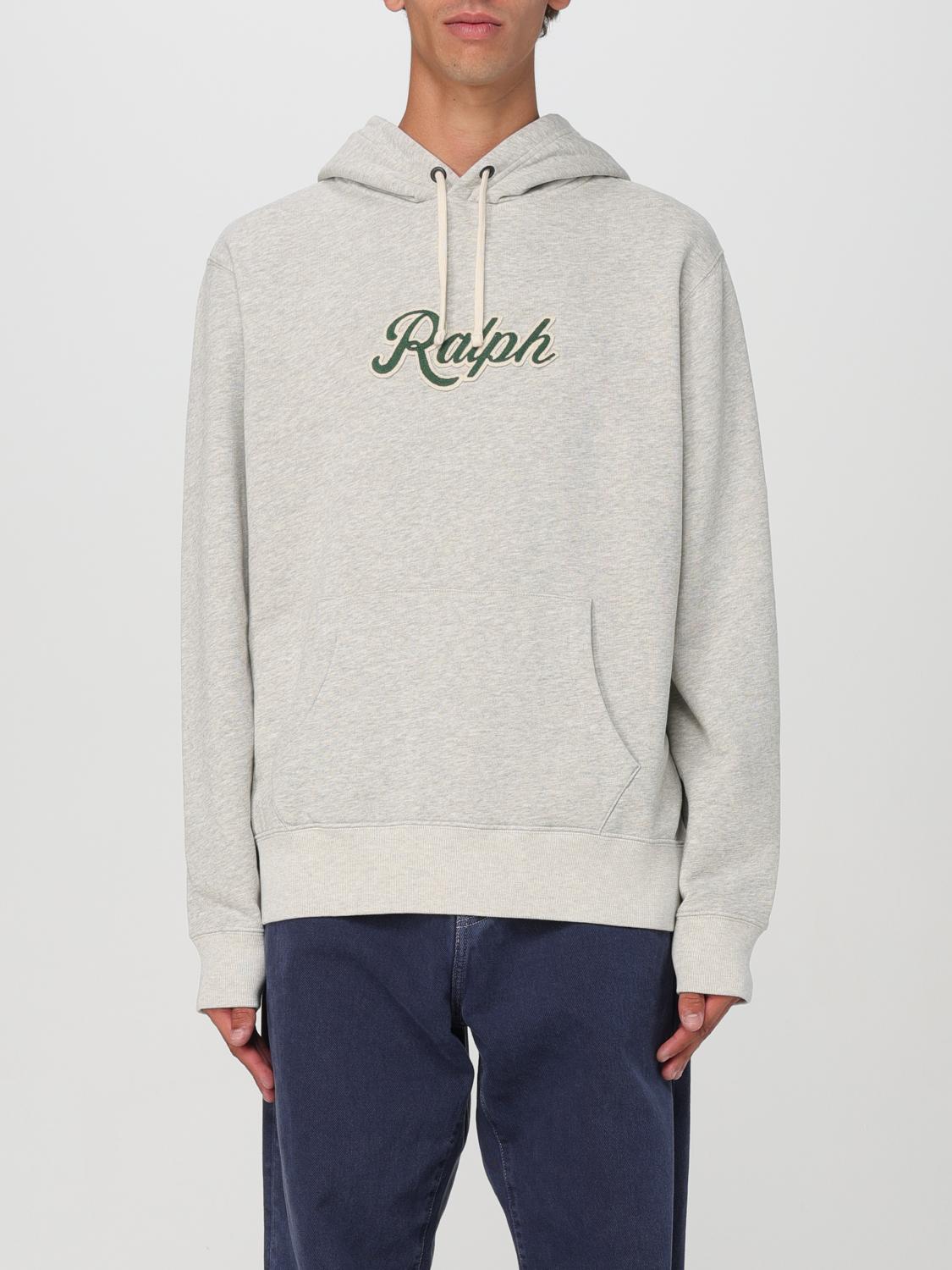 Shop Polo Ralph Lauren Sweatshirt  Men Color Grey