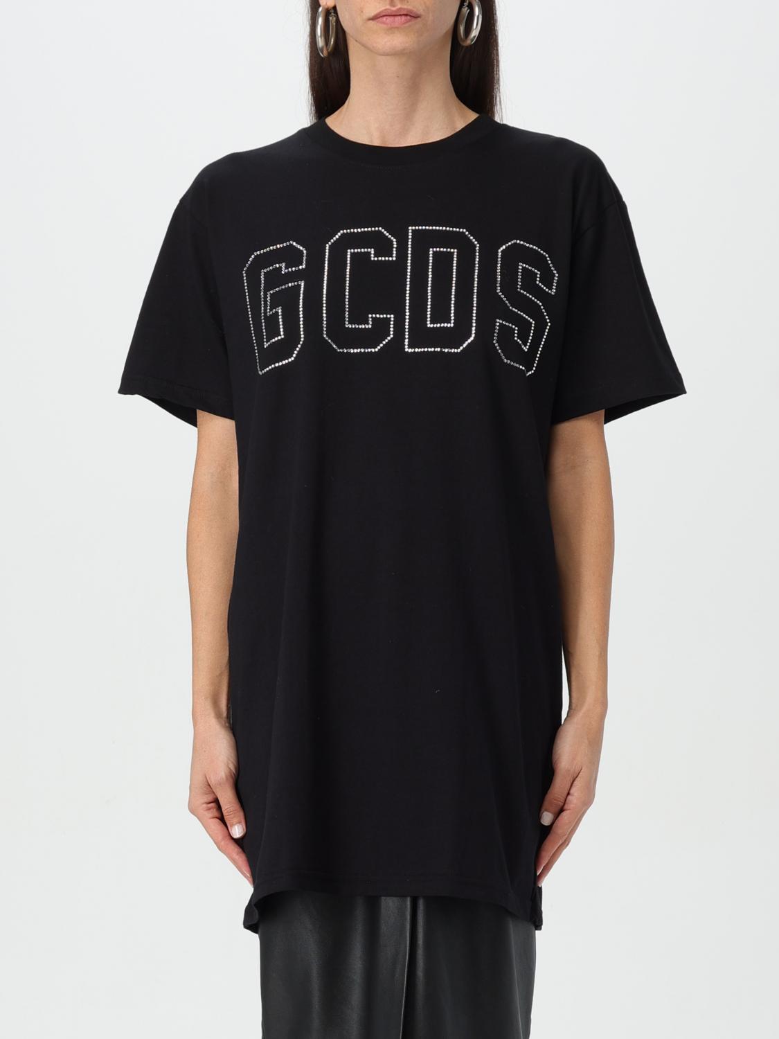 T-Shirt GCDS Woman color Black