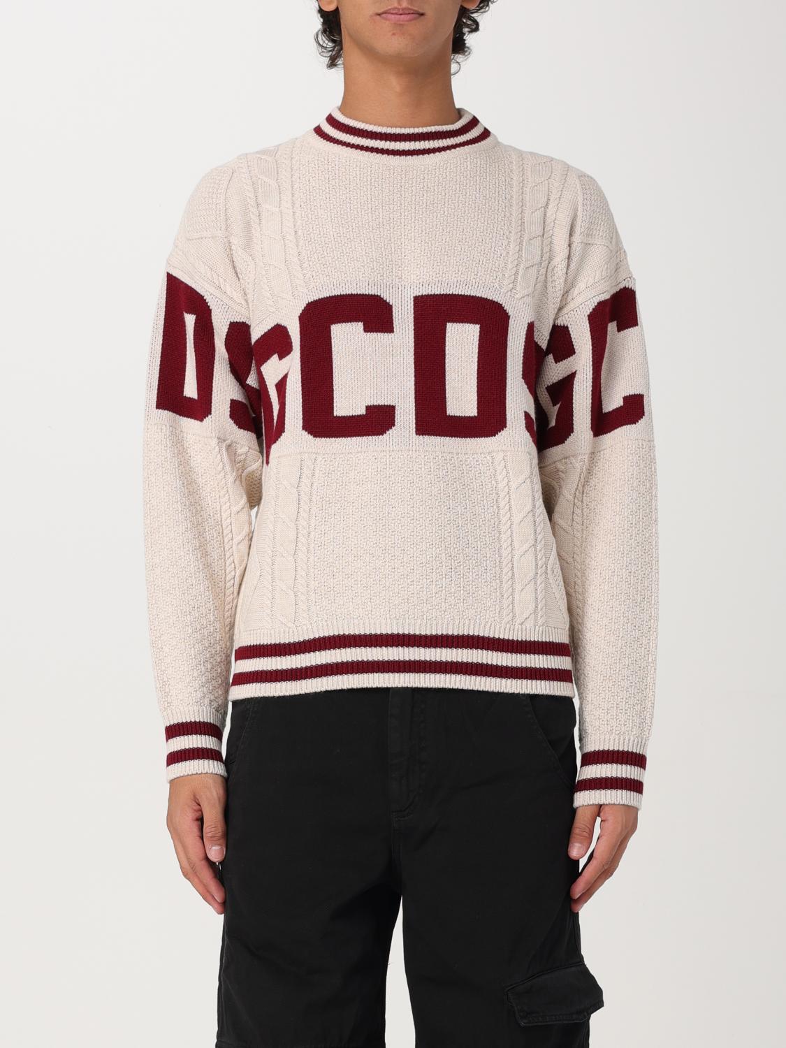 Shop Gcds Sweater  Men Color Beige