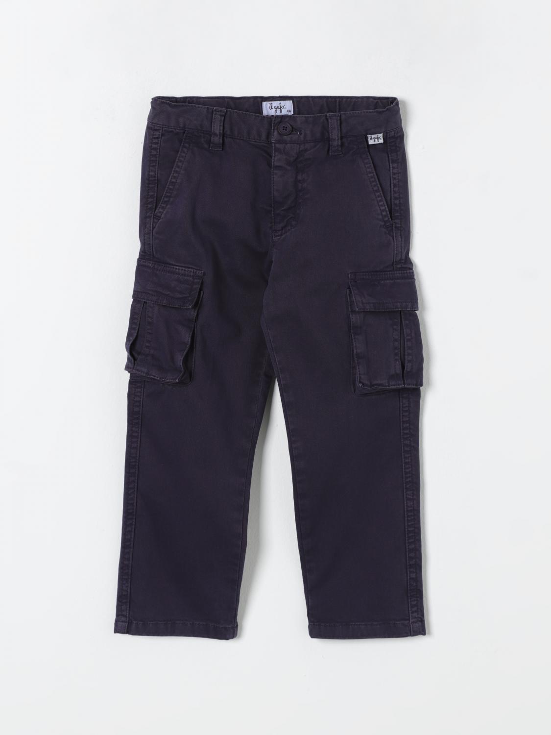 Il Gufo Pants  Kids Color Blue In Blau