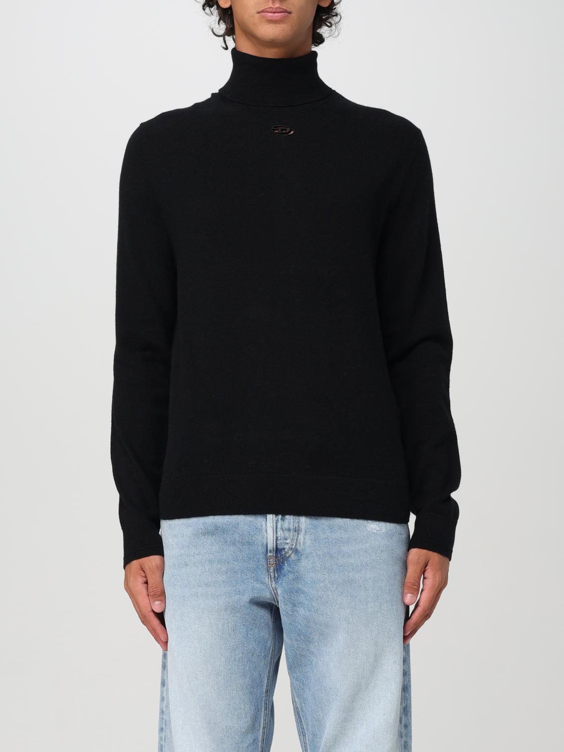 Shop Diesel Sweater  Men Color Black