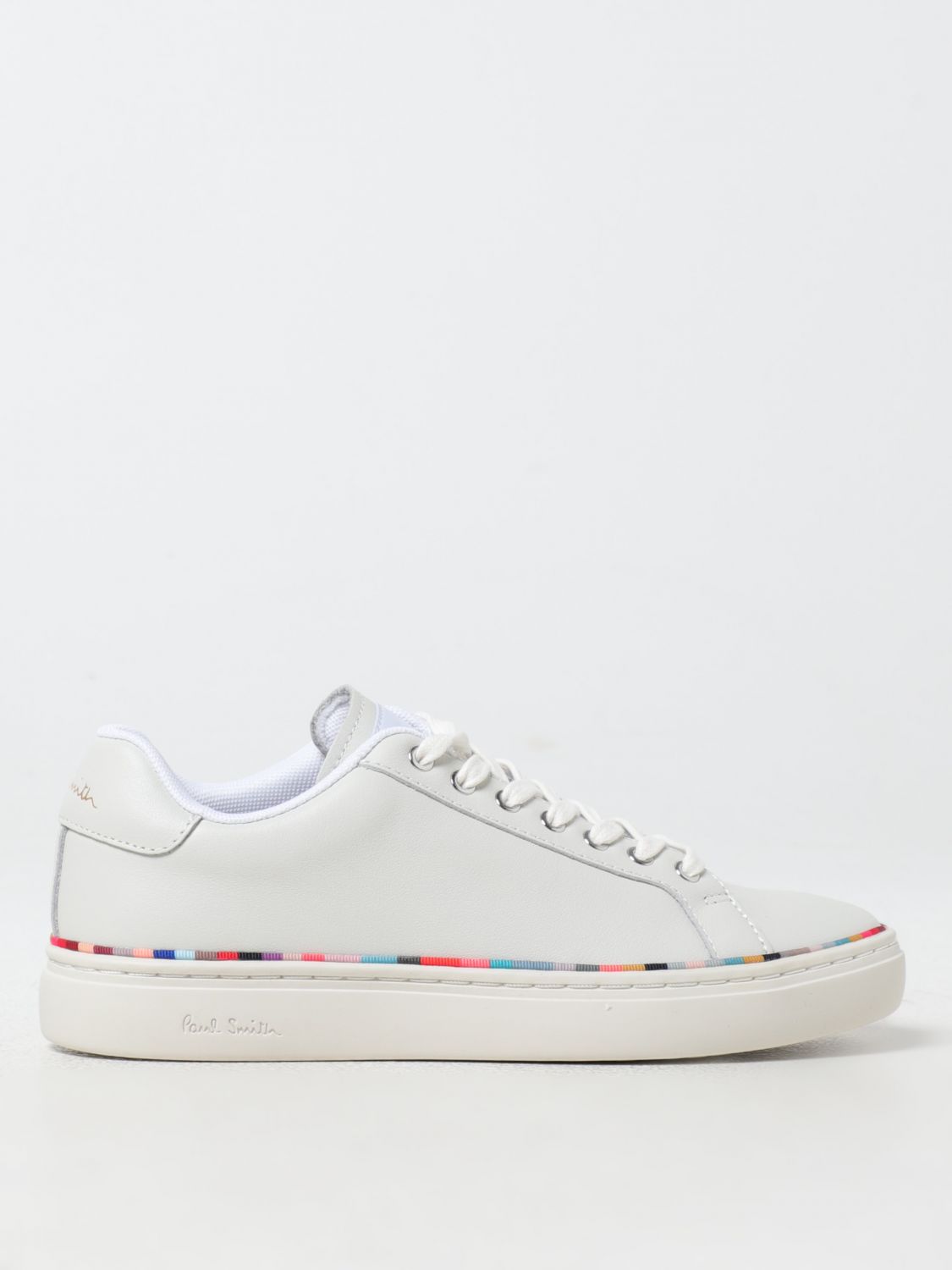 Shop Paul Smith Sneakers  Woman Color White In Weiss