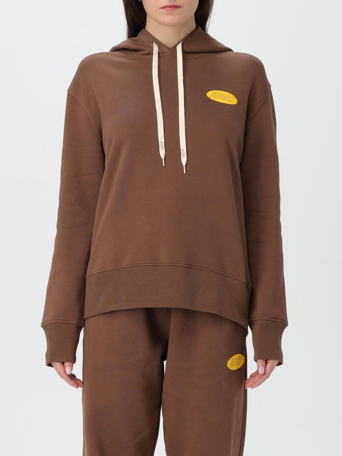 Autry Sweatshirt With Logo In Braun