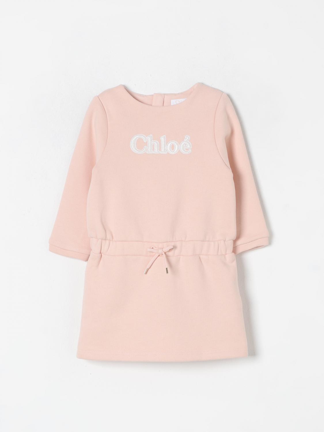 Shop Chloé Romper  Kids Color Pink