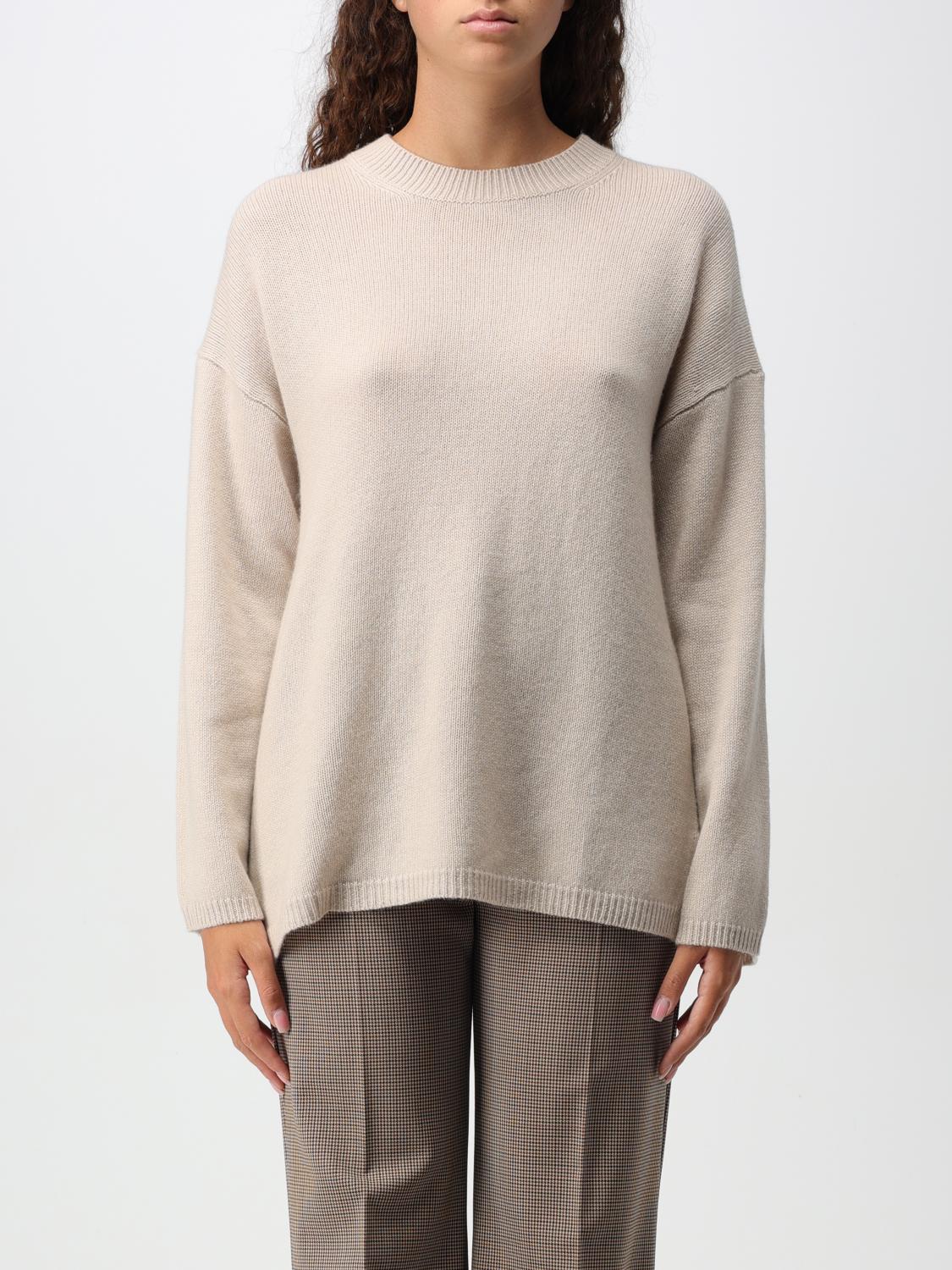 Allude Sweater  Woman Color Beige In Beige