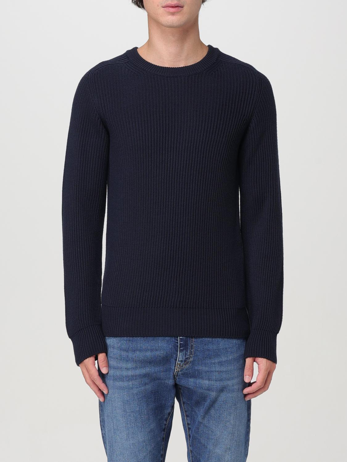 Shop K-way Sweater  Men Color Blue In Blau