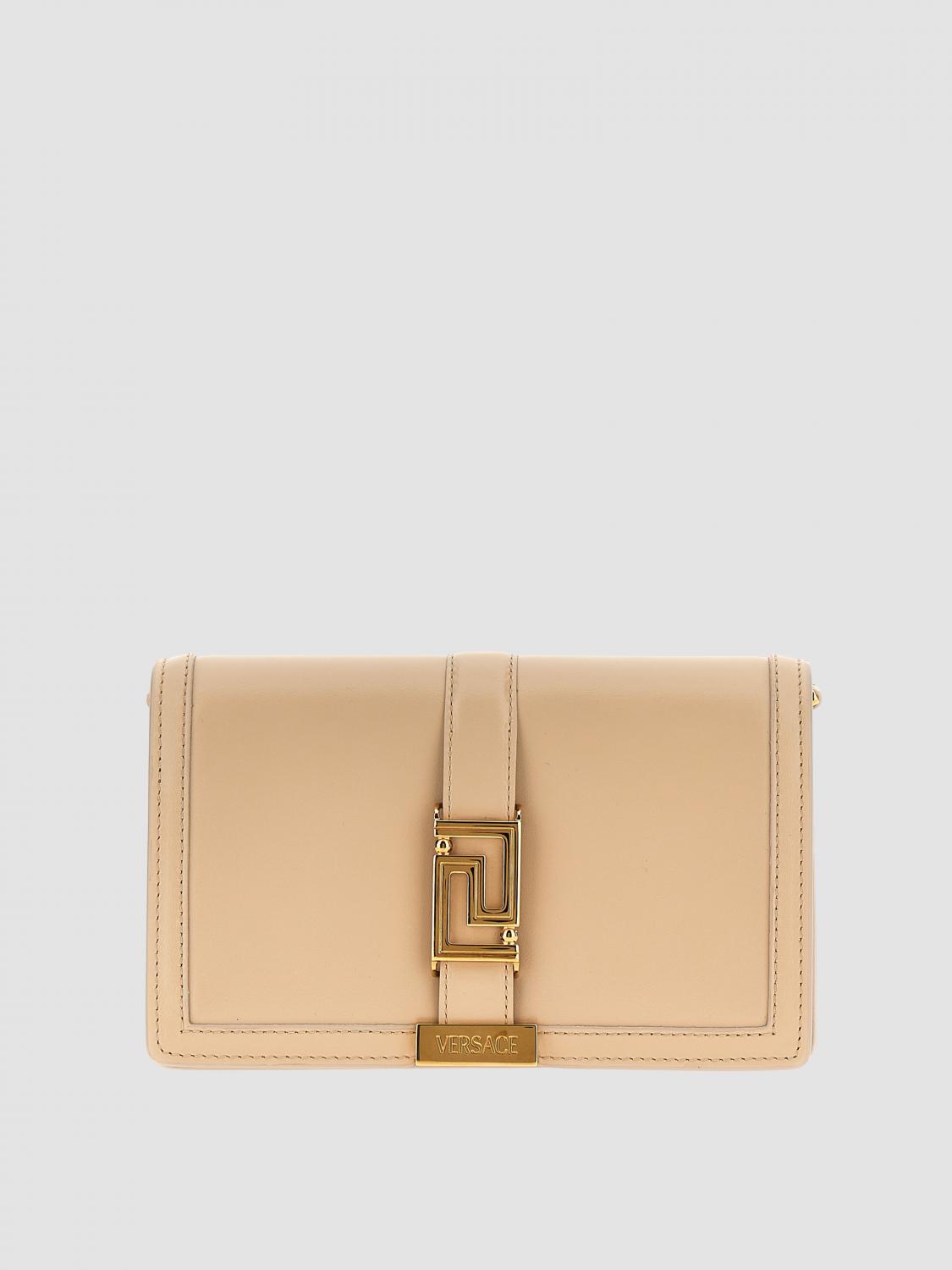 Versace Mini Bag  Woman Color Beige In 米色