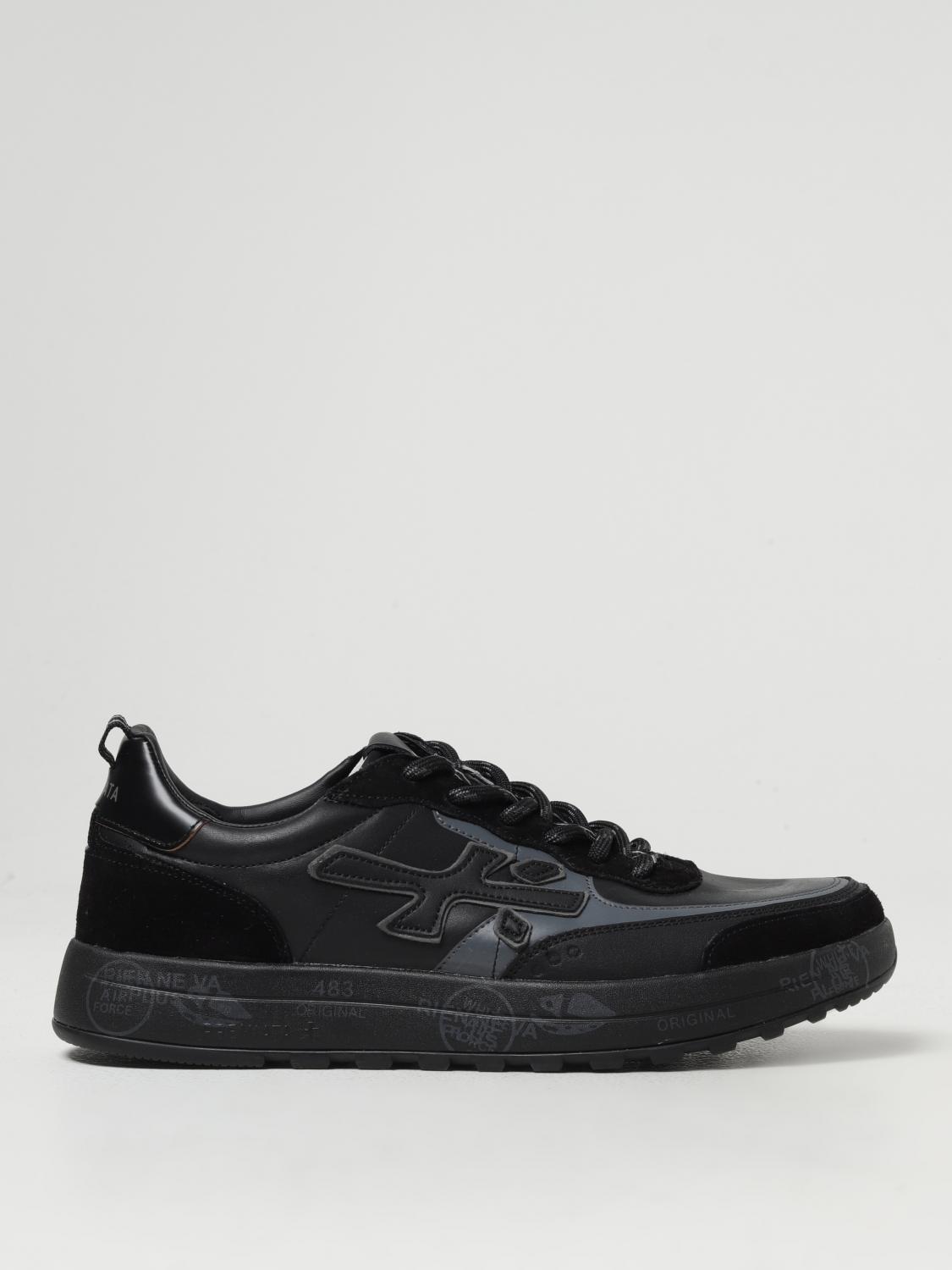 Shop Premiata Sneakers  Men Color Black In Schwarz