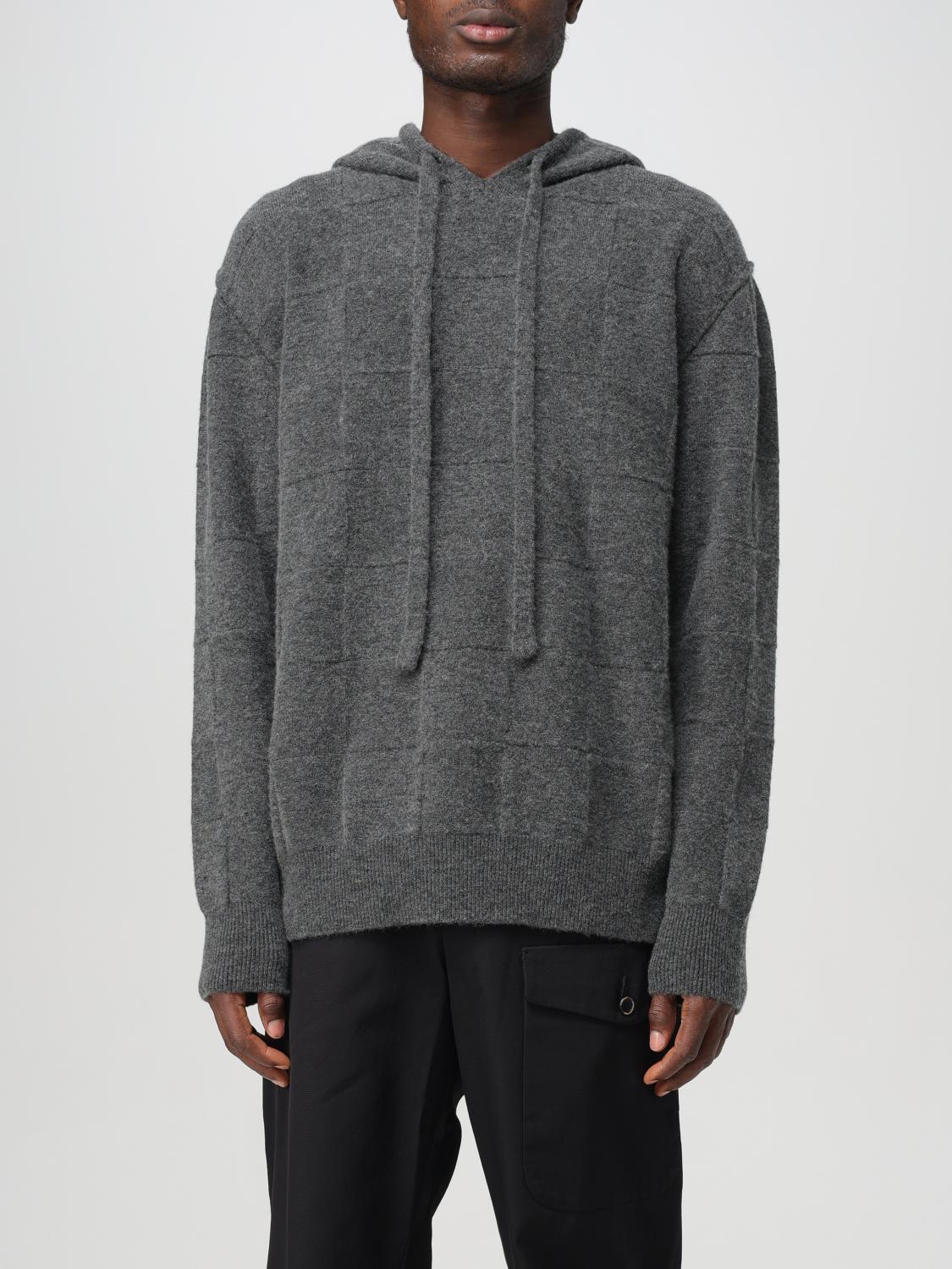 Shop Uma Wang Sweatshirt  Men Color Grey In Grau