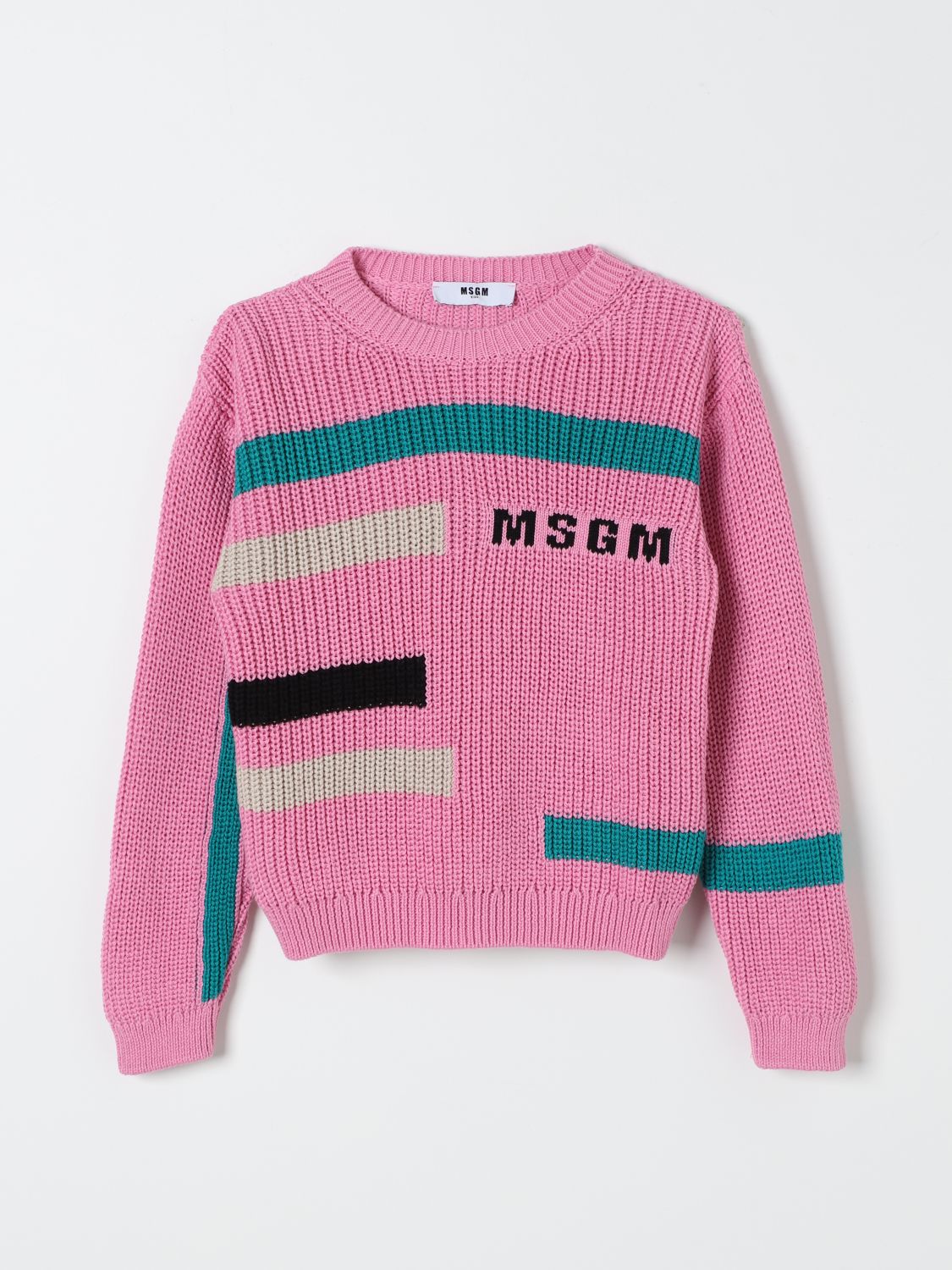 Shop Msgm Sweater  Kids Kids Color Pink