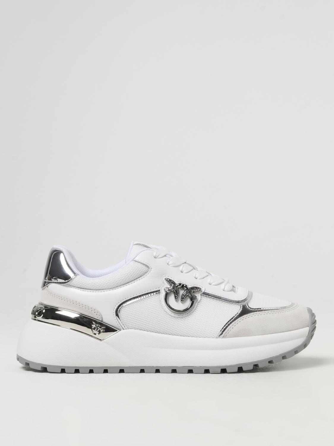 Pinko Sneakers White In White