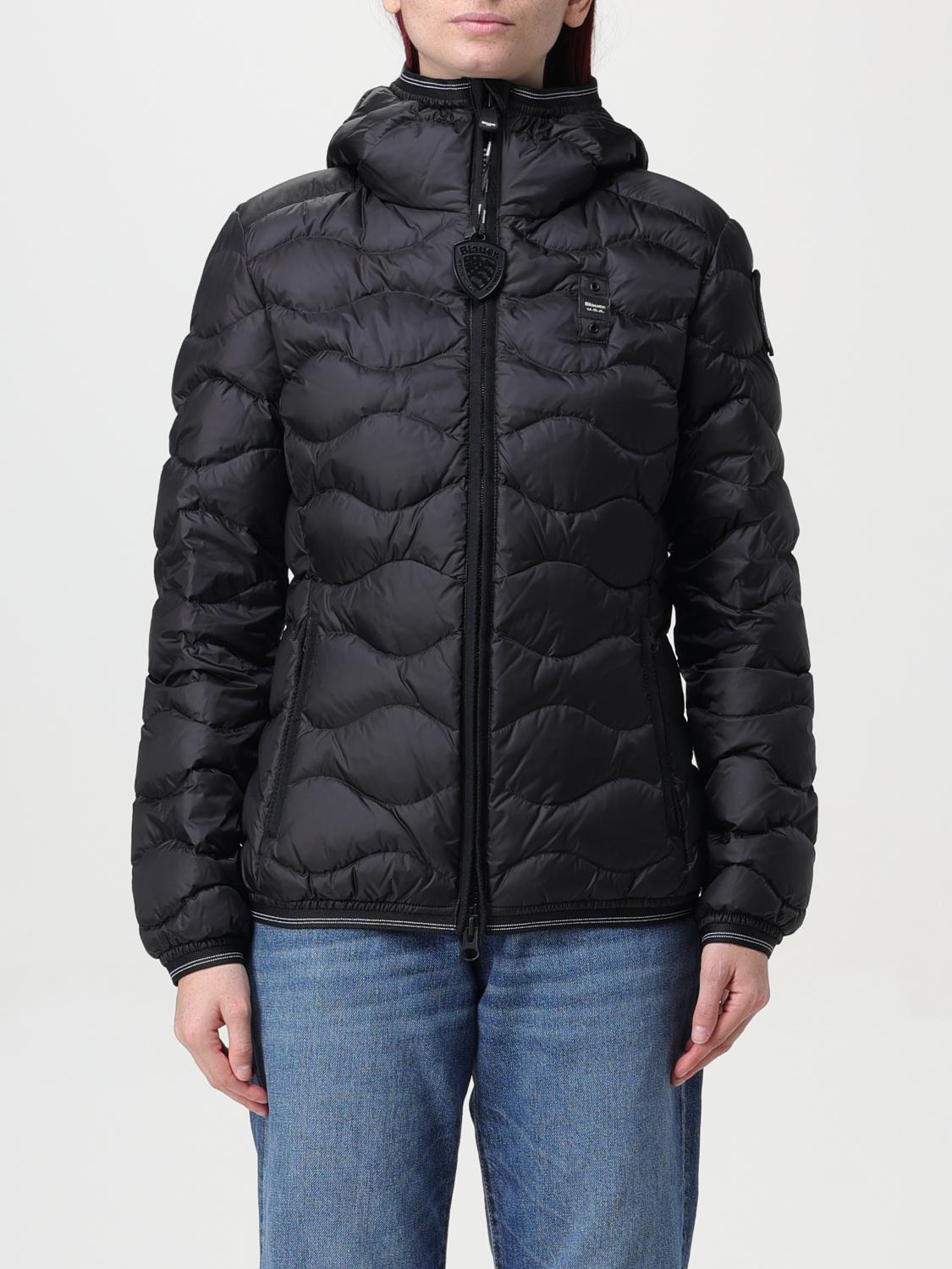 Shop Blauer Jacket  Woman Color Black In Schwarz