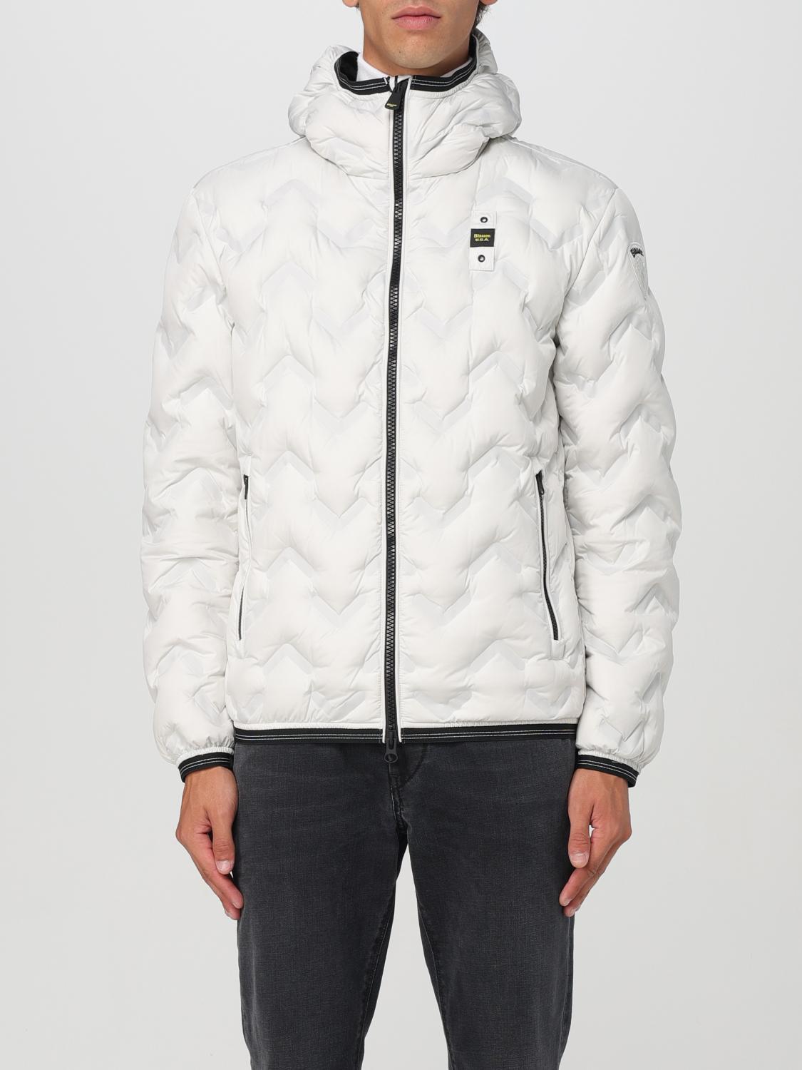 Shop Blauer Jacket  Men Color White