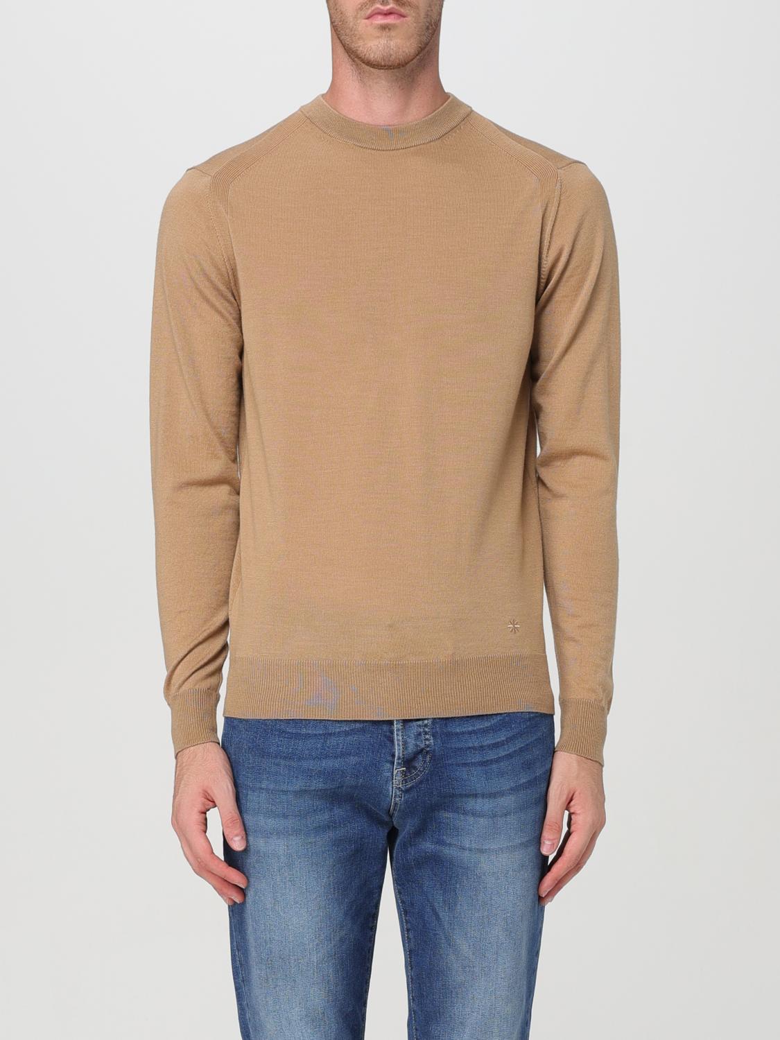 Shop Manuel Ritz Sweater  Men Color Mud