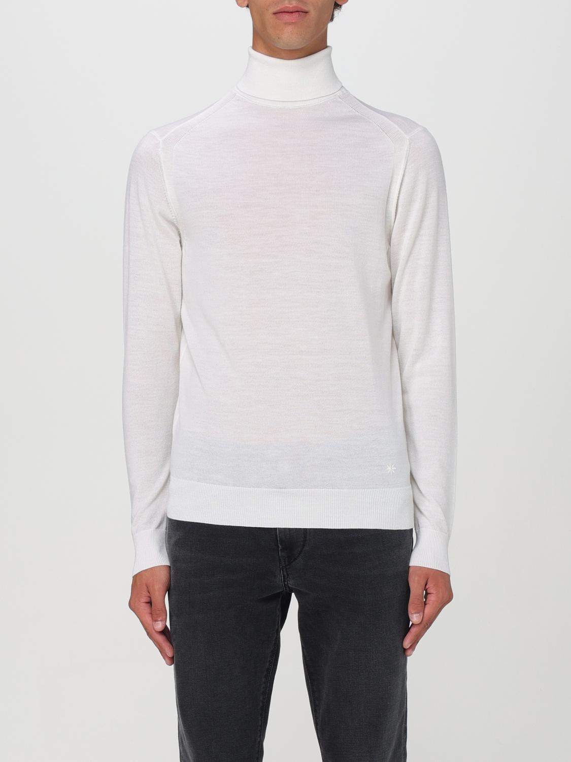 Manuel Ritz Sweater Men Color White In White
