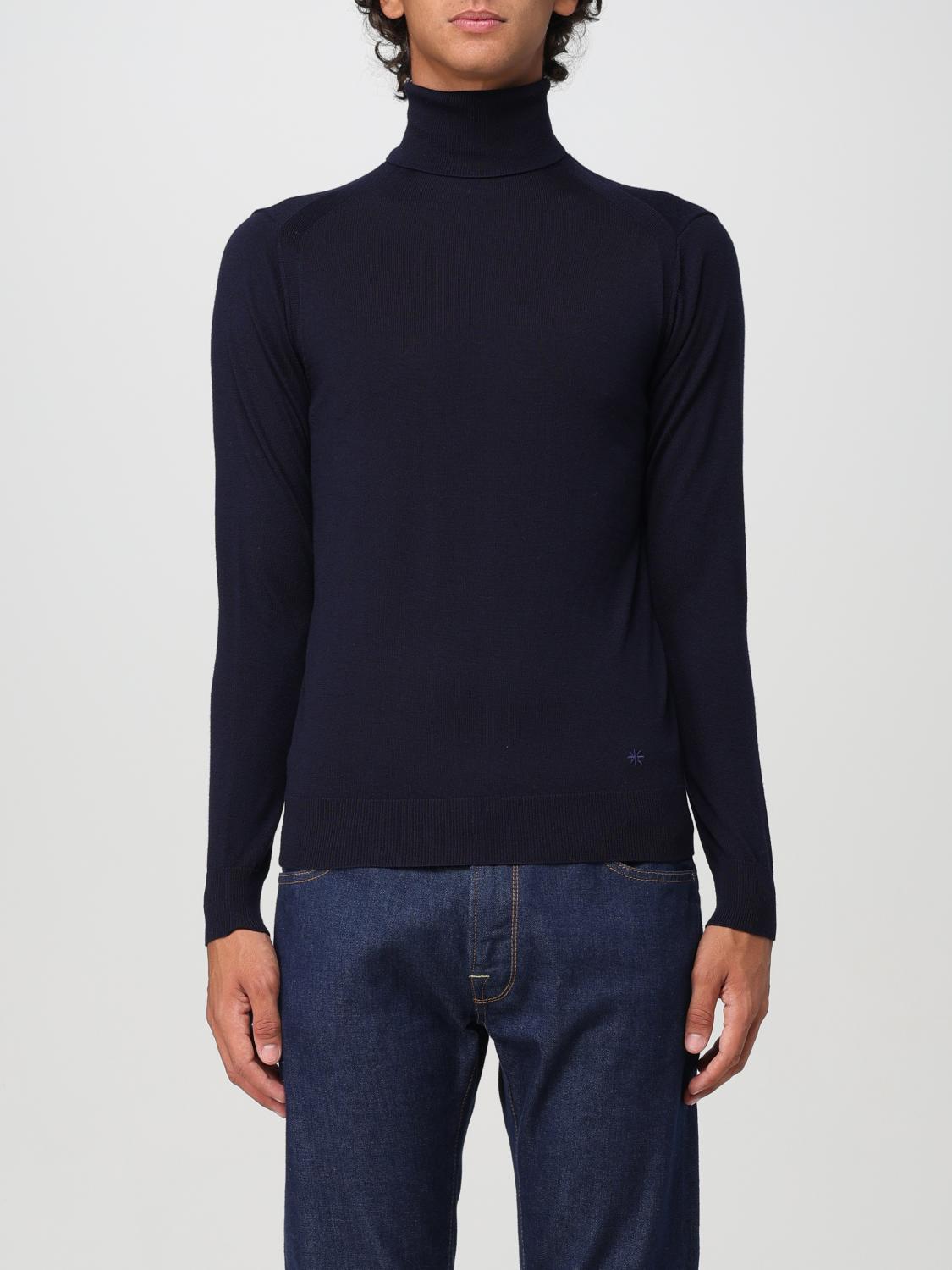 Shop Manuel Ritz Sweater  Men Color Blue