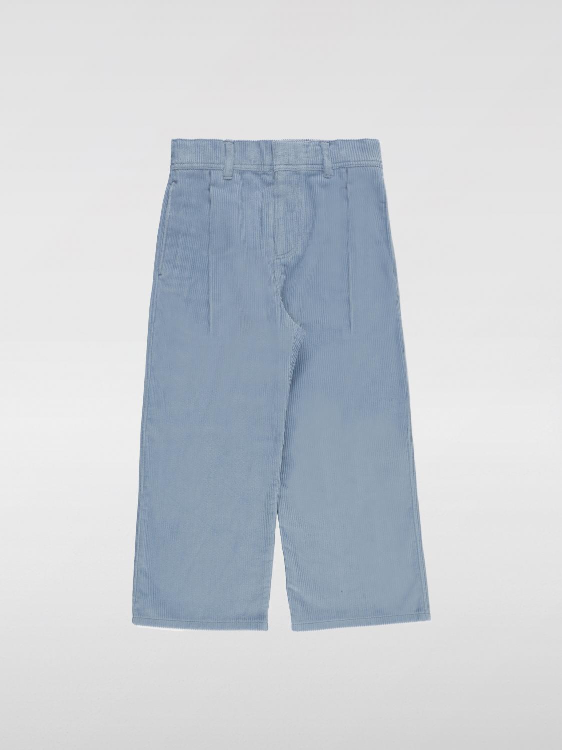 BURBERRY Pants Kids color Sky Blue　BURBERRY パンツ キッズカラー スカイブルー BURBERRY