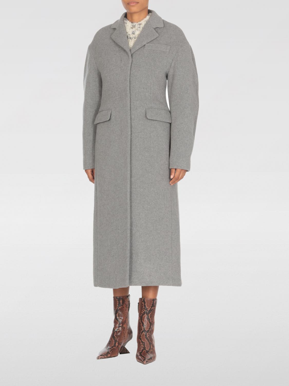 MSGM COAT MSGM WOMAN COLOR GREY F97745020