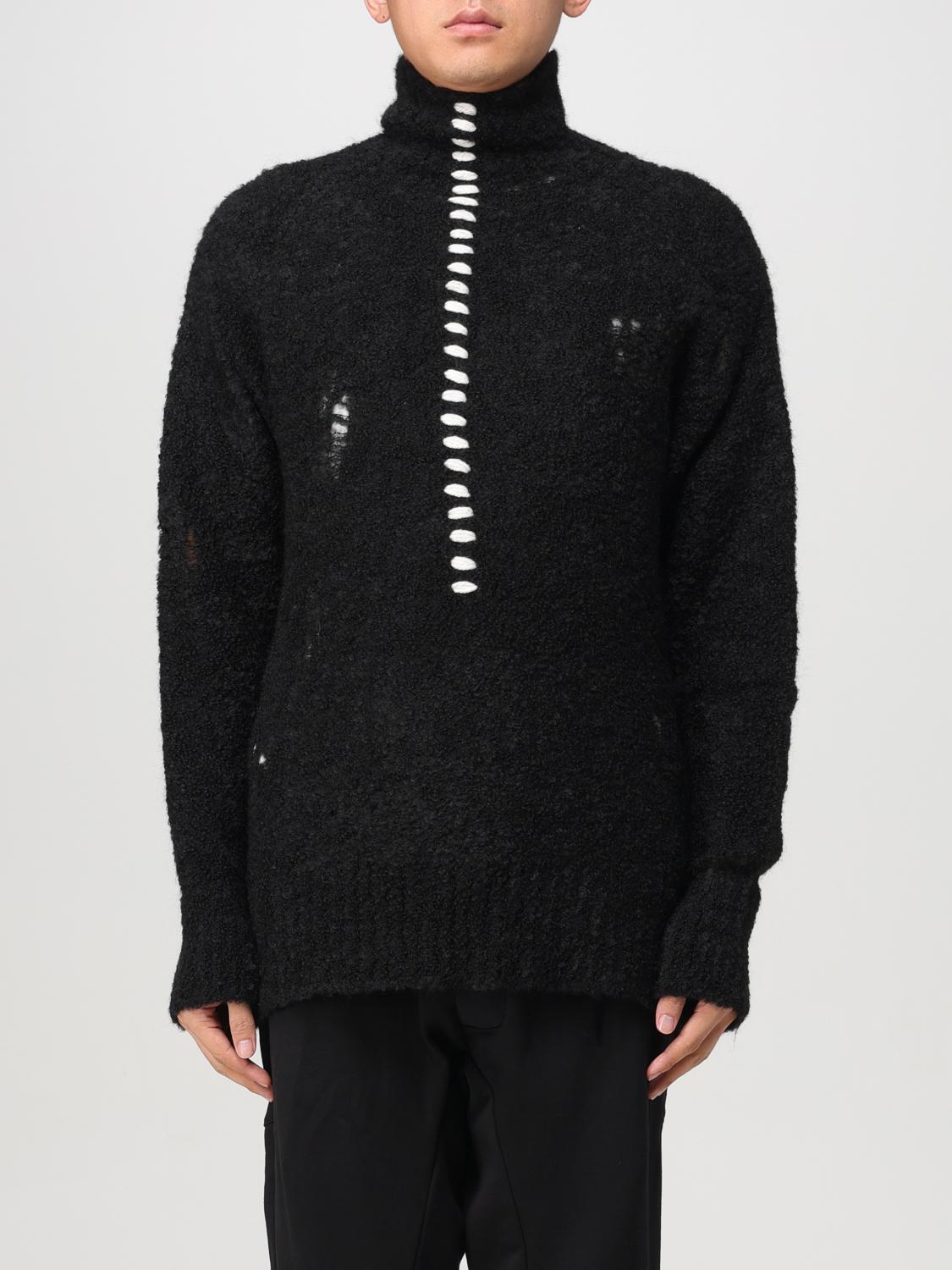 Shop Thom Krom Sweater  Men Color Black In Schwarz