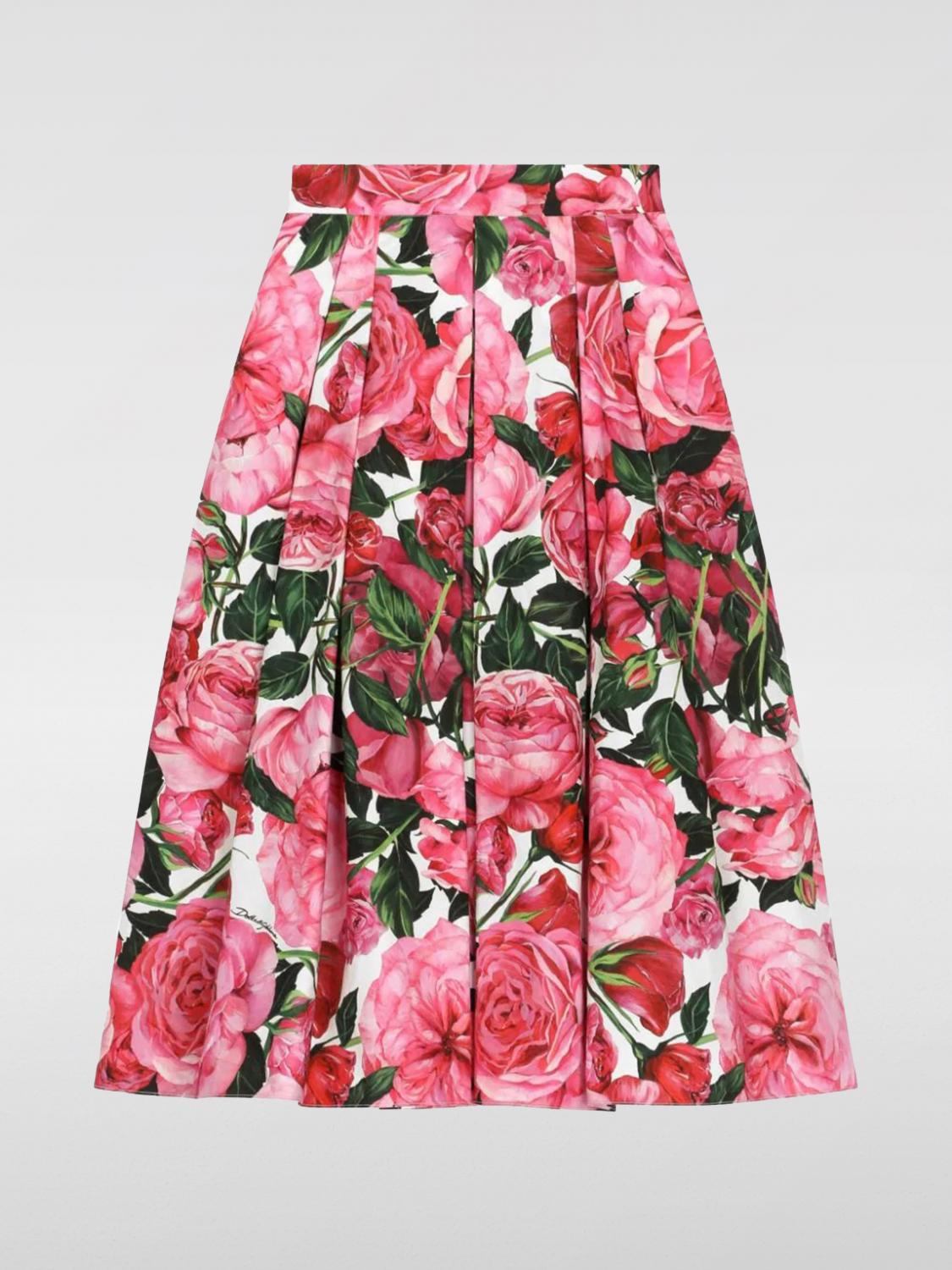 Shop Dolce & Gabbana Skirt  Kids Color Pink