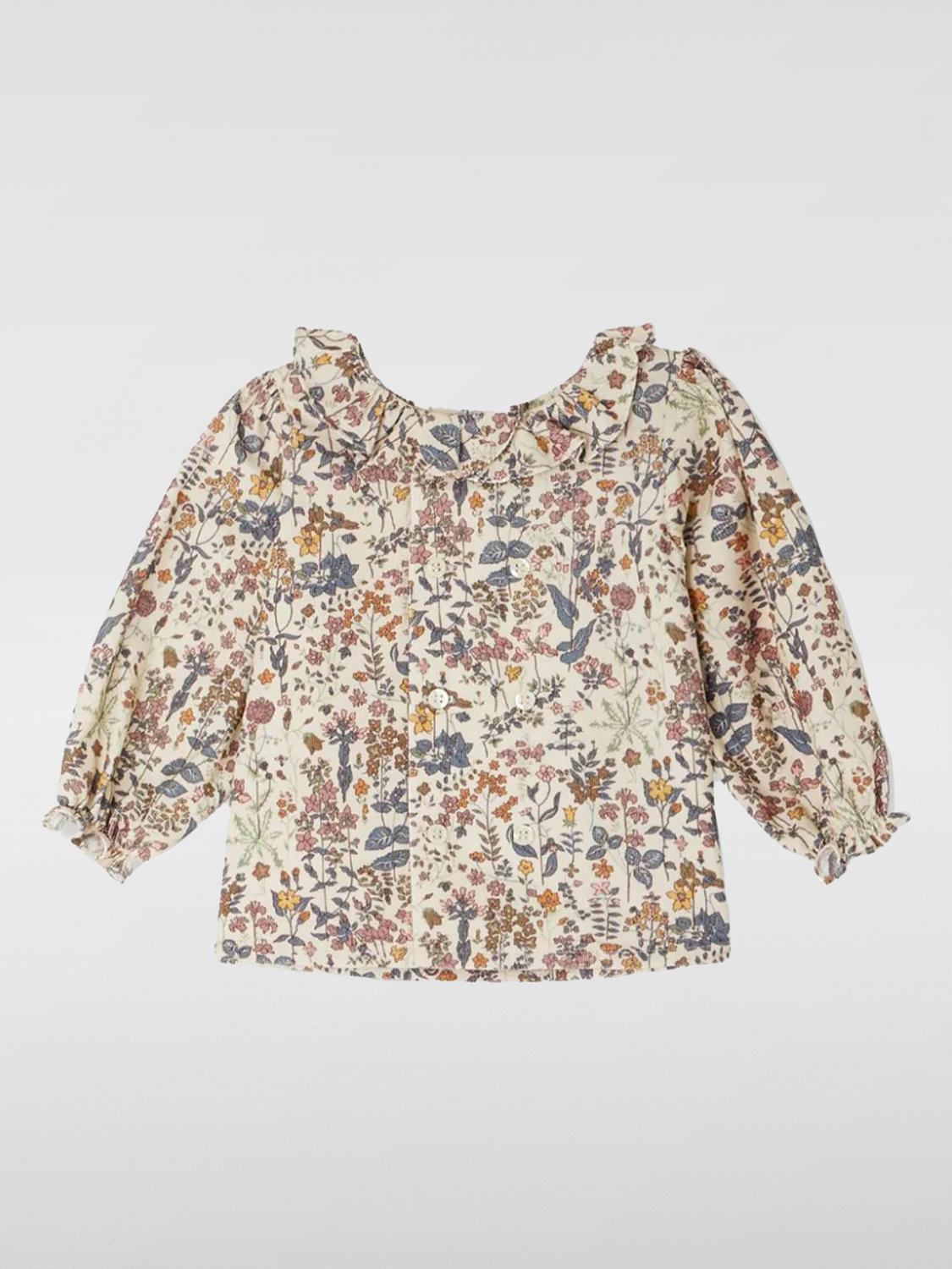 Bonpoint Multicoloured Gigi Blouse In Corduroy In Bunt