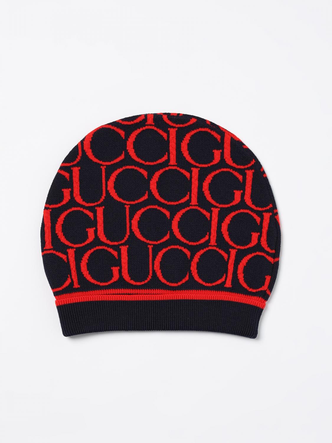 GUCCI Hat Kids color Red　GUCCI 帽子 キッズカラー レッド GUCCI
