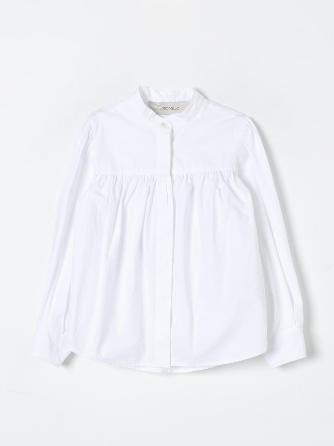 Simonetta Shirt  Kids Color White In Weiss