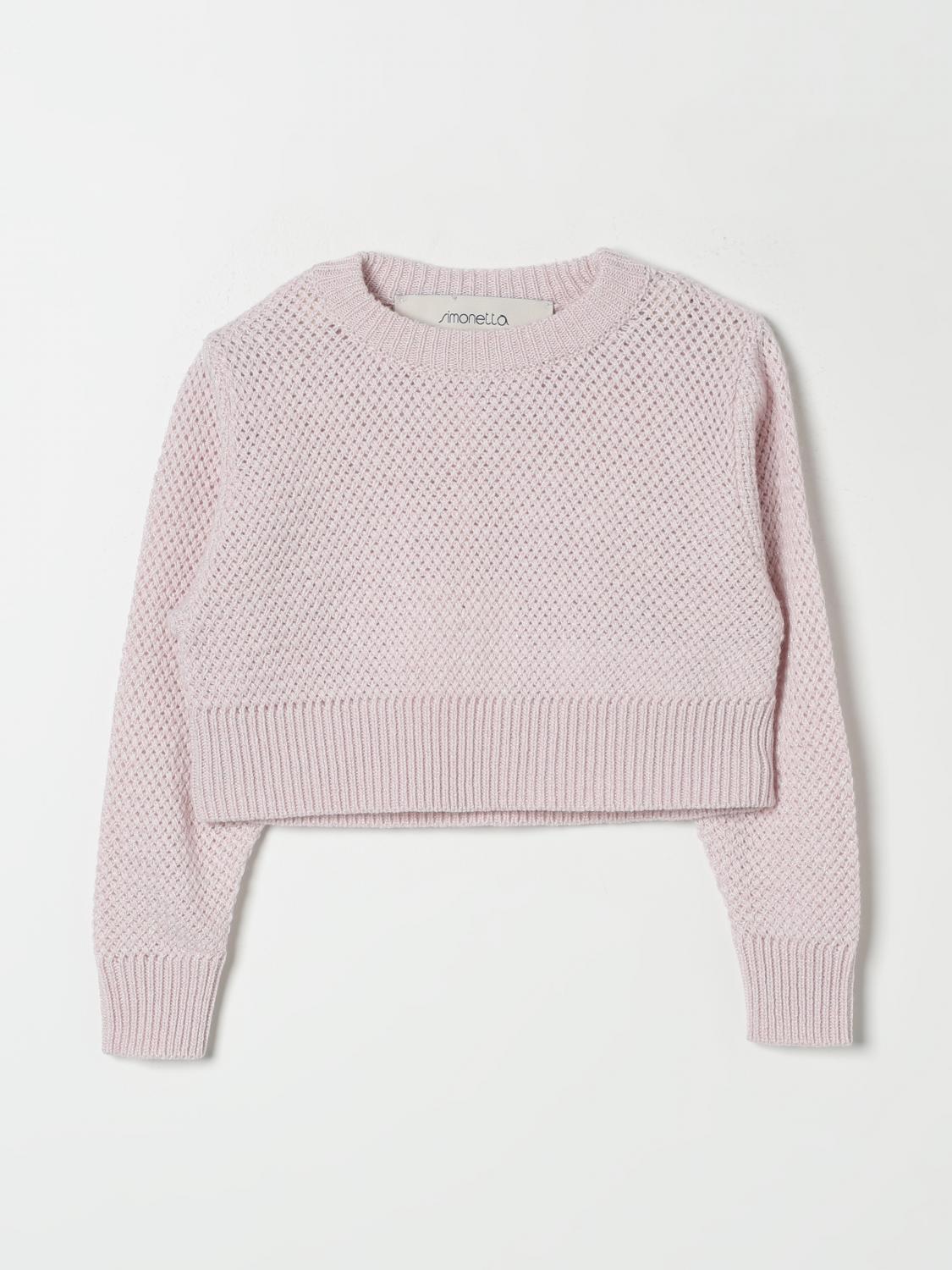 Shop Simonetta Sweater  Kids Color Pink