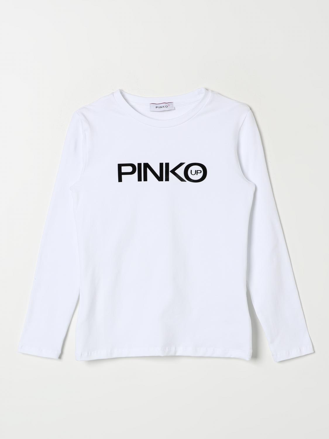 Shop Pinko Sweater  Kids Color White In Weiss