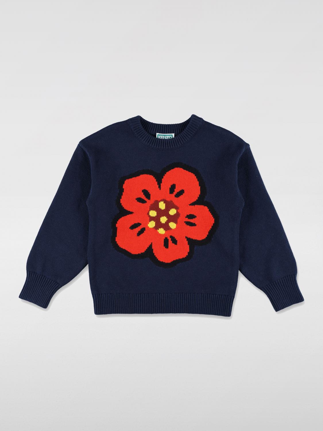 Shop Kenzo Sweater  Kids Kids Color Blue