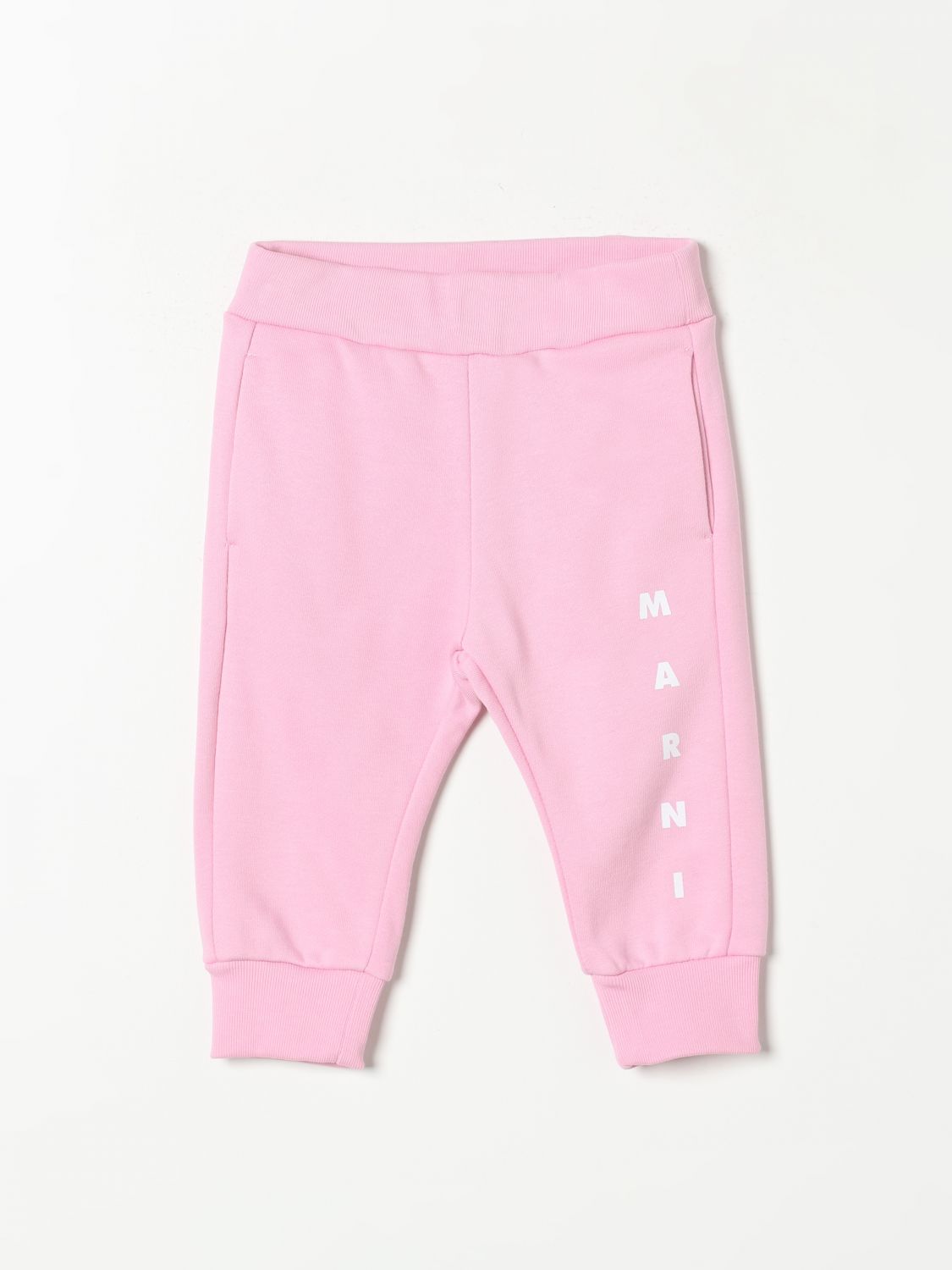 Shop Marni Pants  Kids Color Pink