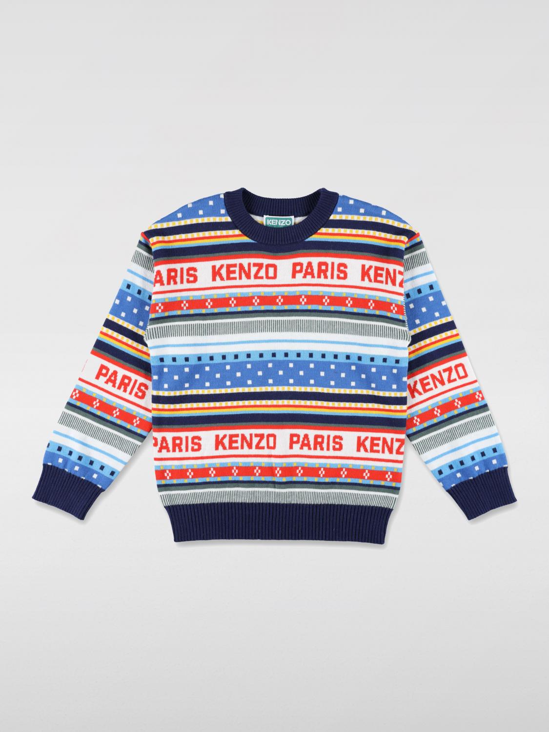 Shop Kenzo Sweater  Kids Kids Color White