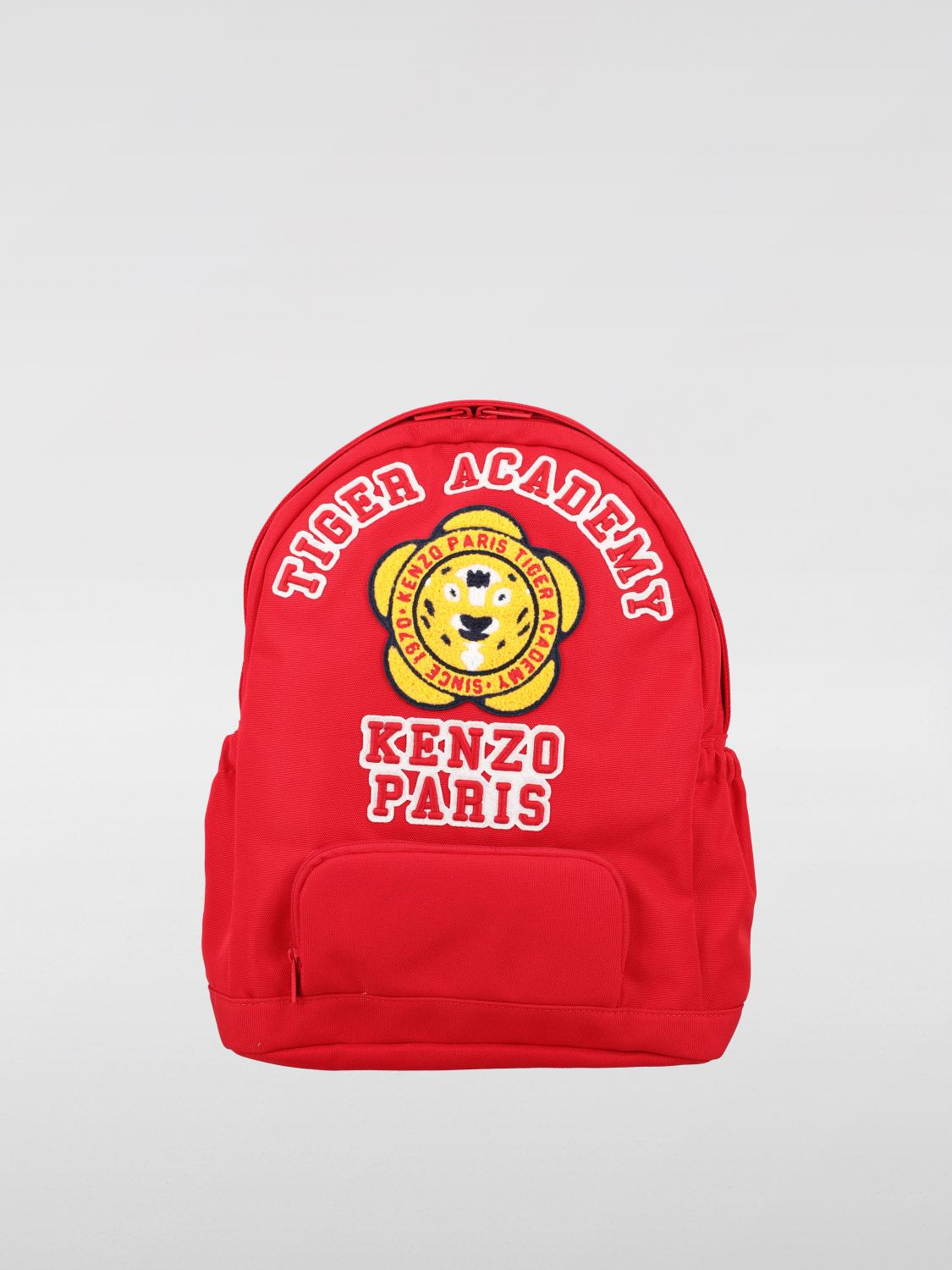 Shop Kenzo Duffel Bag  Kids Kids Color Red In Rot